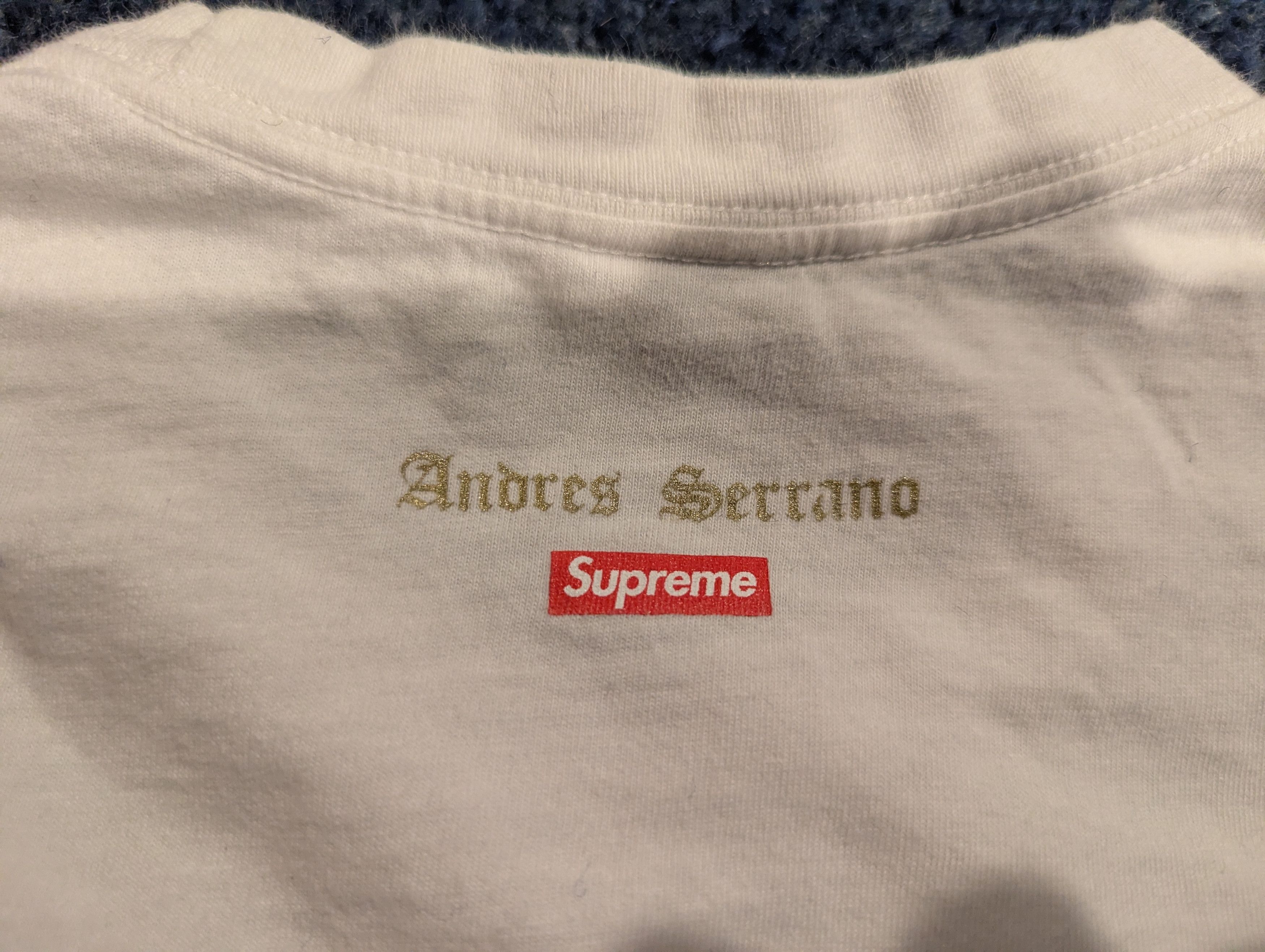 Supreme Supreme x Andres Serrano Piss Christ tee Size US M / EU 48-50 / 2 - 5 Thumbnail