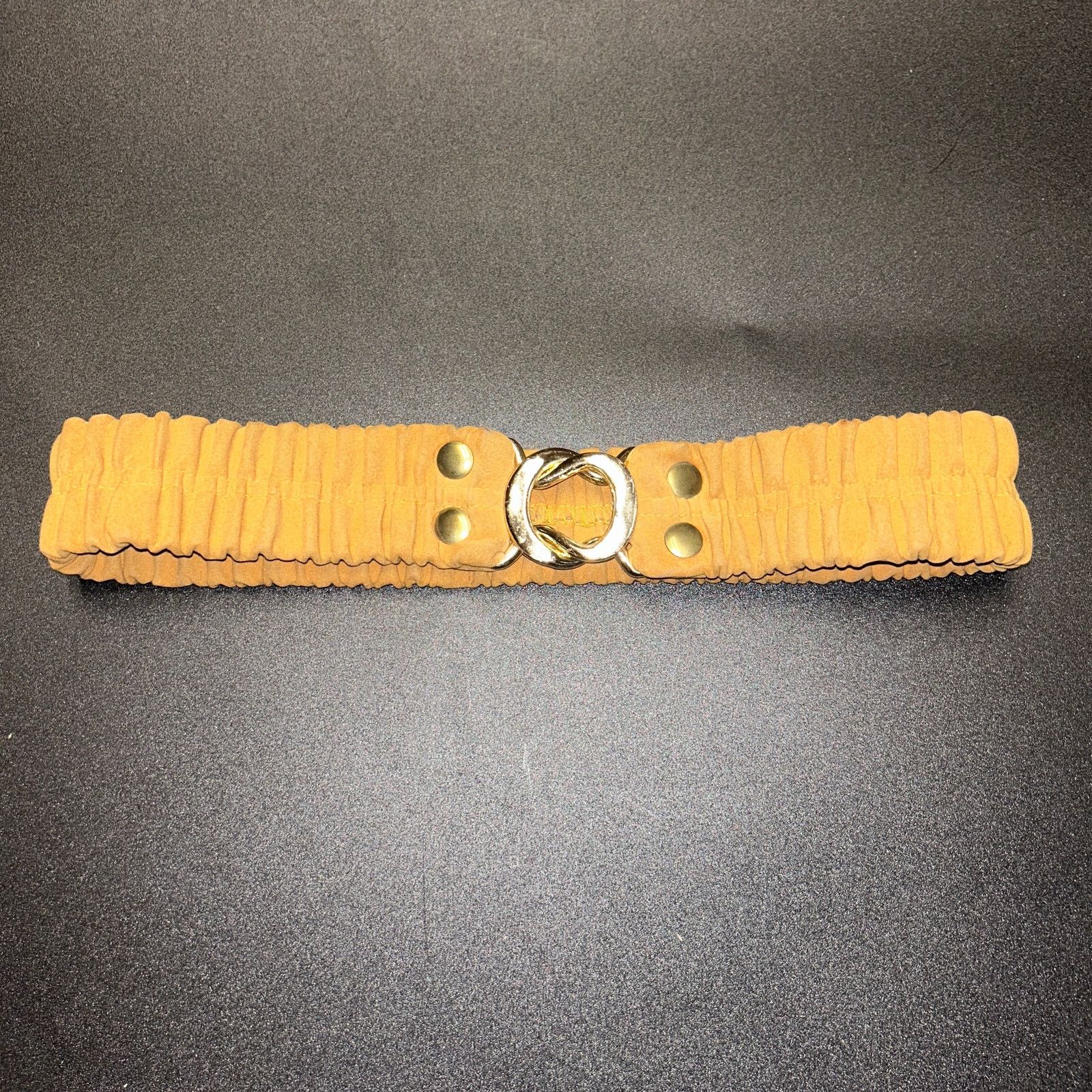 Other Women's Amber Tan Brown Stretch Cinch Broad Belt Women's Size ONE SIZE - 1 Thumbnail