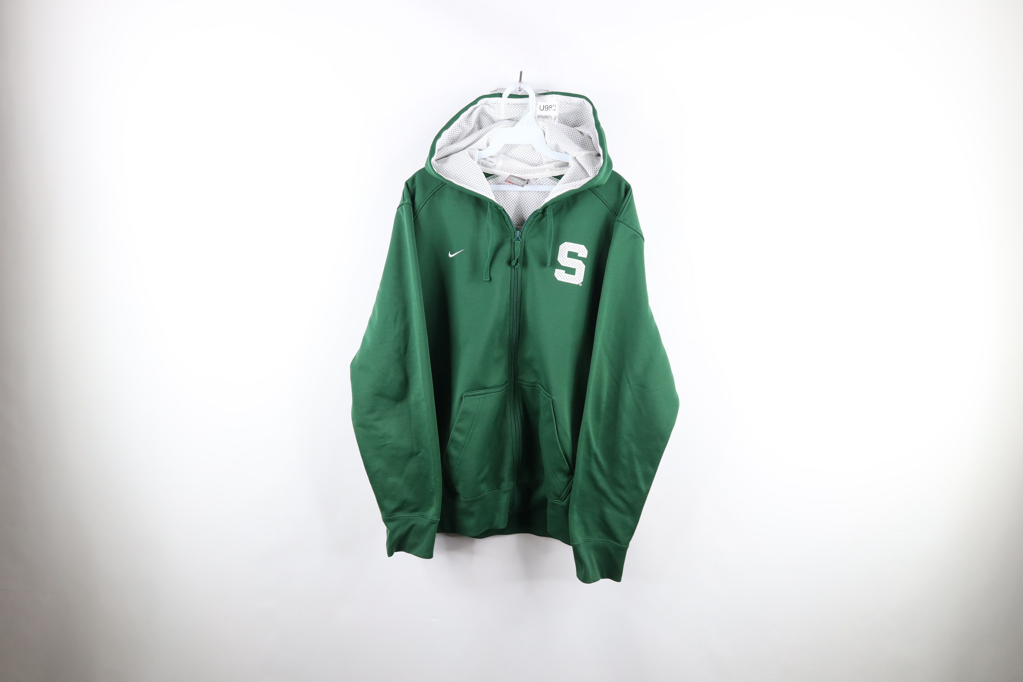 Nike Vintage Nike Travis Scott Swoosh State University Hoodie Size US M / EU 48-50 / 2 - 1 Thumbnail