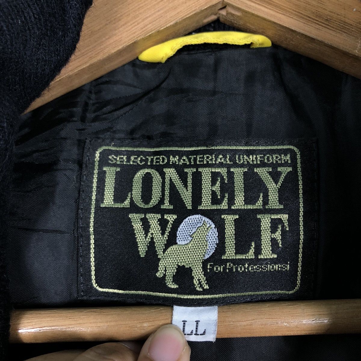 Japanese Brand 📌Vintage Bomber Jacket Lonely Wolf Utility Design Bondage Size US L / EU 52-54 / 3 - 20 Thumbnail