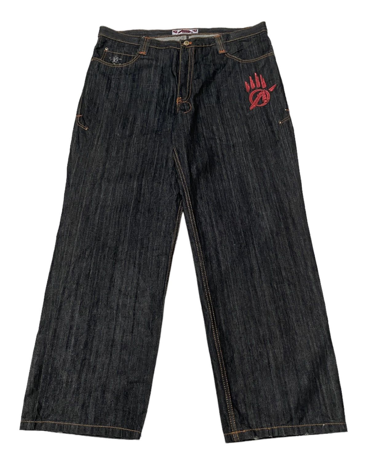 Japanese Brand × Vintage Vintage Japanese Brand Miskee Baggy Jeans 2000s Size US 43 - 1 Thumbnail