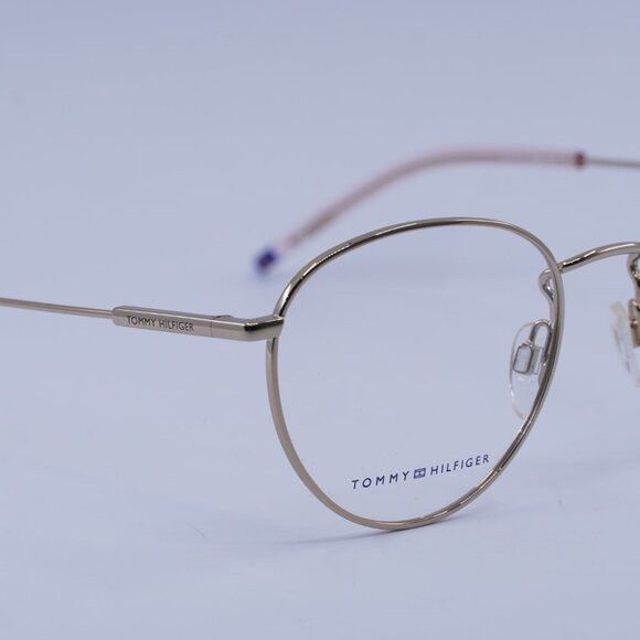 Tommy Hilfiger Tommy Hilfiger TH 1727 0DDB 00 Eyeglasses Gold 52mm Frame Size ONE SIZE - 2 Thumbnail