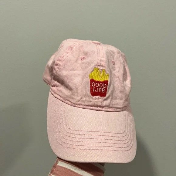 Other Good life fries fun hat cap pink cotton Size ONE SIZE - 1 Thumbnail