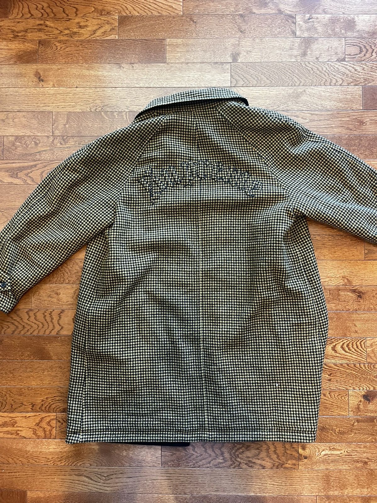 Supreme Supreme Reversible Houndstooth Overcoat Size US L / EU 52-54 / 3 - 6 Thumbnail