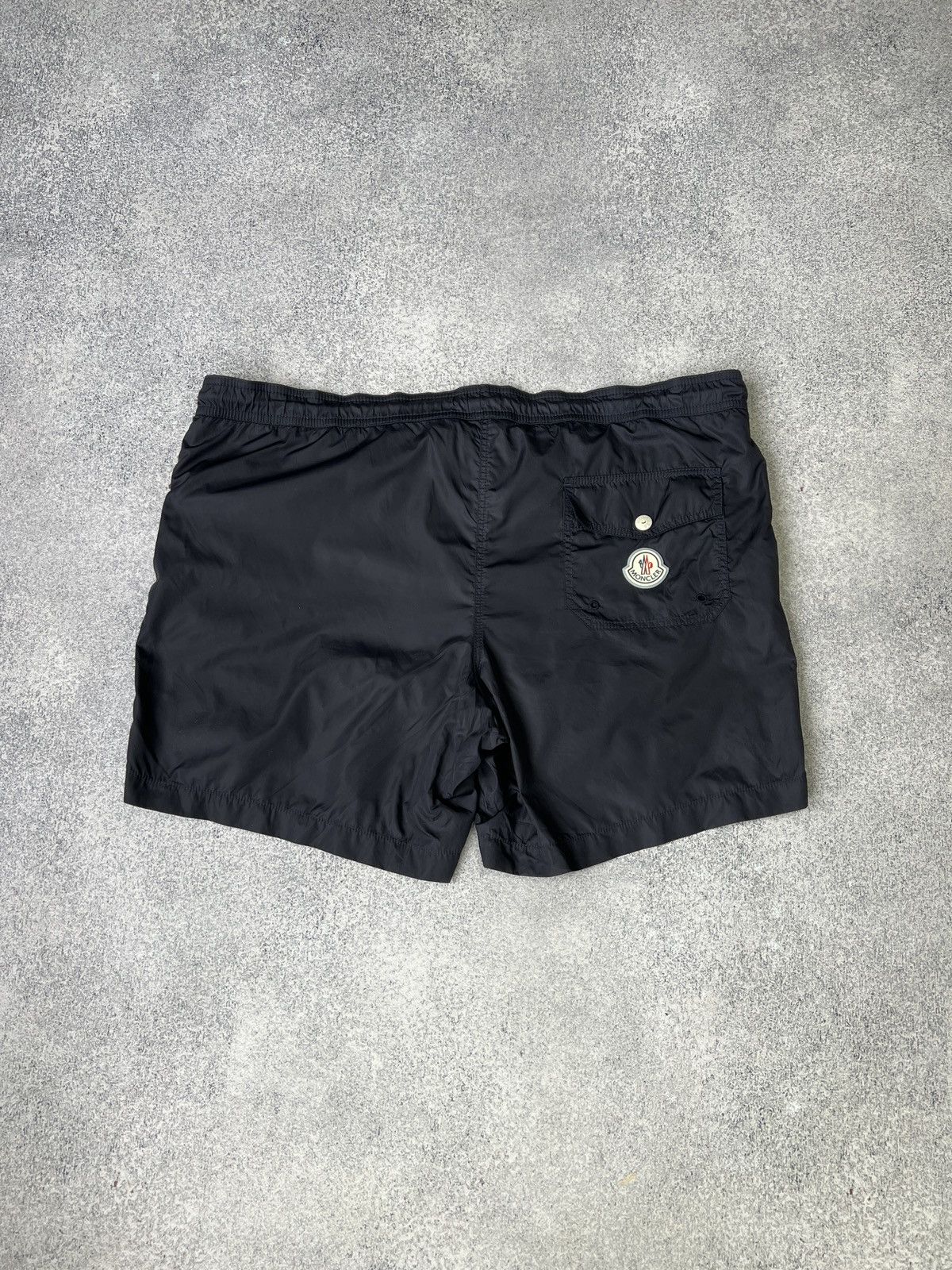 Designer × Moncler × Vintage Vintage Moncler Logo Patch Swim shorts Size US 36 / EU 52 - 1 Thumbnail