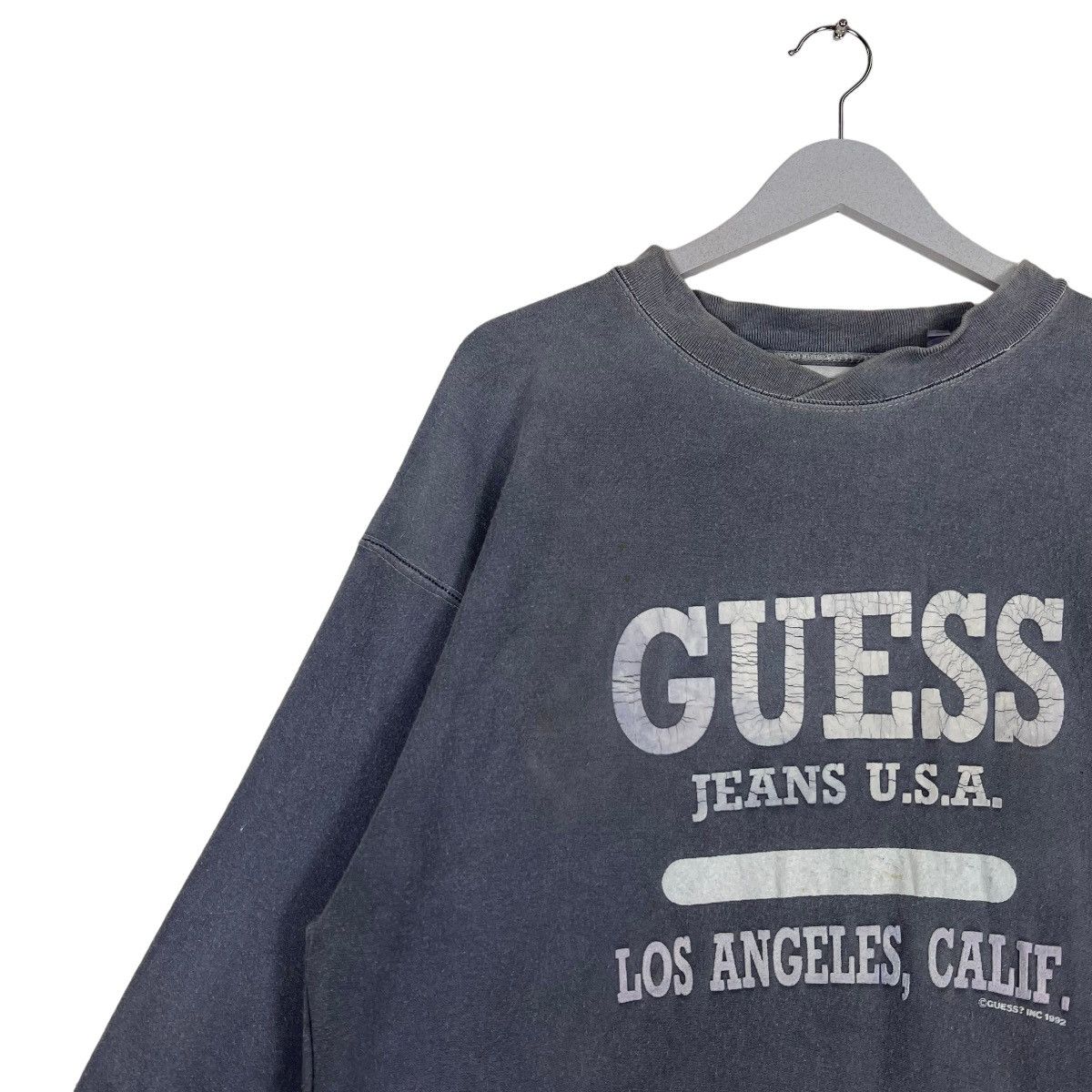 Guess 90s GUESS USA SPELL OUT BIG LOGO SWEATSHIRT MADE IN USA Size US M / EU 48-50 / 2 - 7 Thumbnail