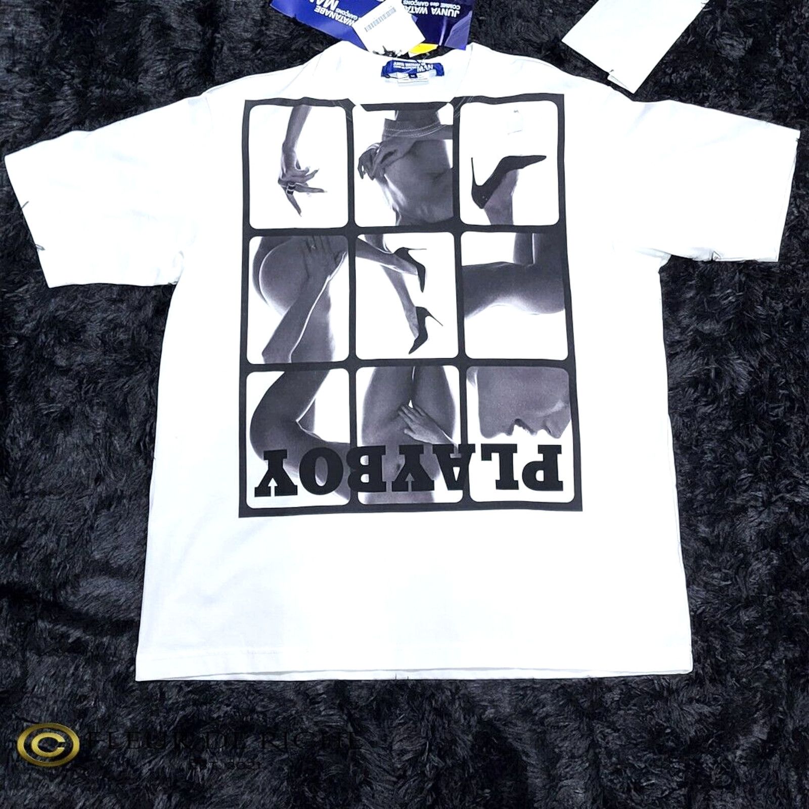 Junya Watanabe Junya Watanabe Playboy Grid T-shirt sz L Size US L / EU 52-54 / 3 - 1 Thumbnail