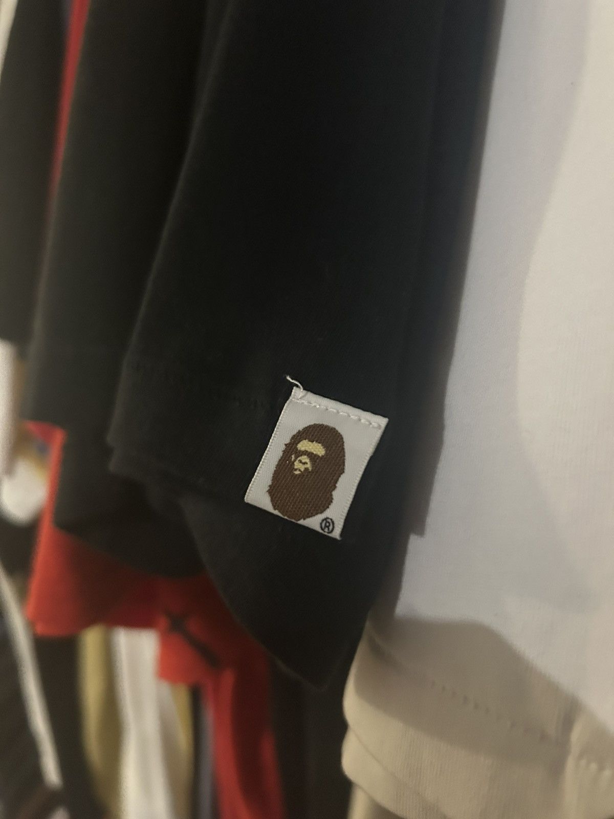 Bape A Bathing Ape Plaid Milo Shark Tee Size US XL / EU 56 / 4 - 3 Thumbnail