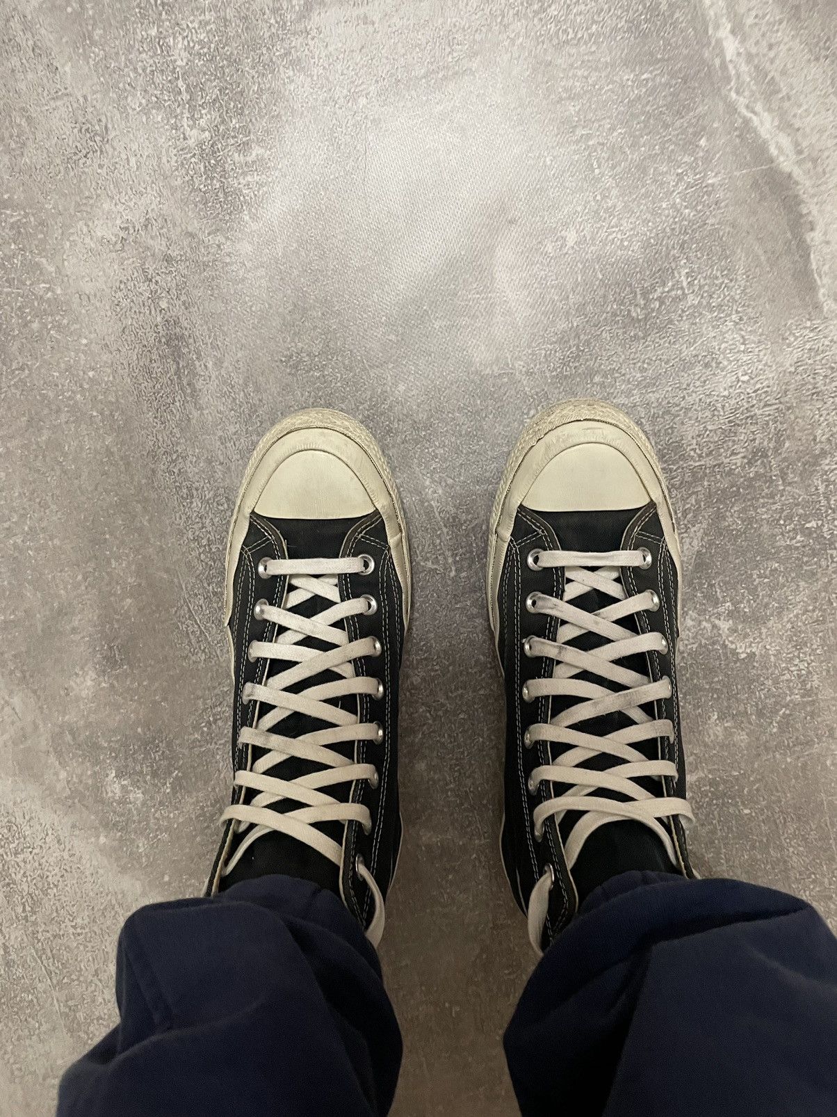 CDG by Comme des Garcons × Comme des Garcons × Converse Comme Des Garcons CDG PLAY x Converse Chuck Taylor High 42.5 Size US 9 / EU 42 - 24 Thumbnail