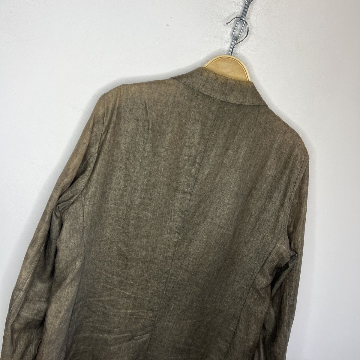 C.P. Company vintage italy cp company blazer jacket khaki brown Size 40R - 9 Thumbnail