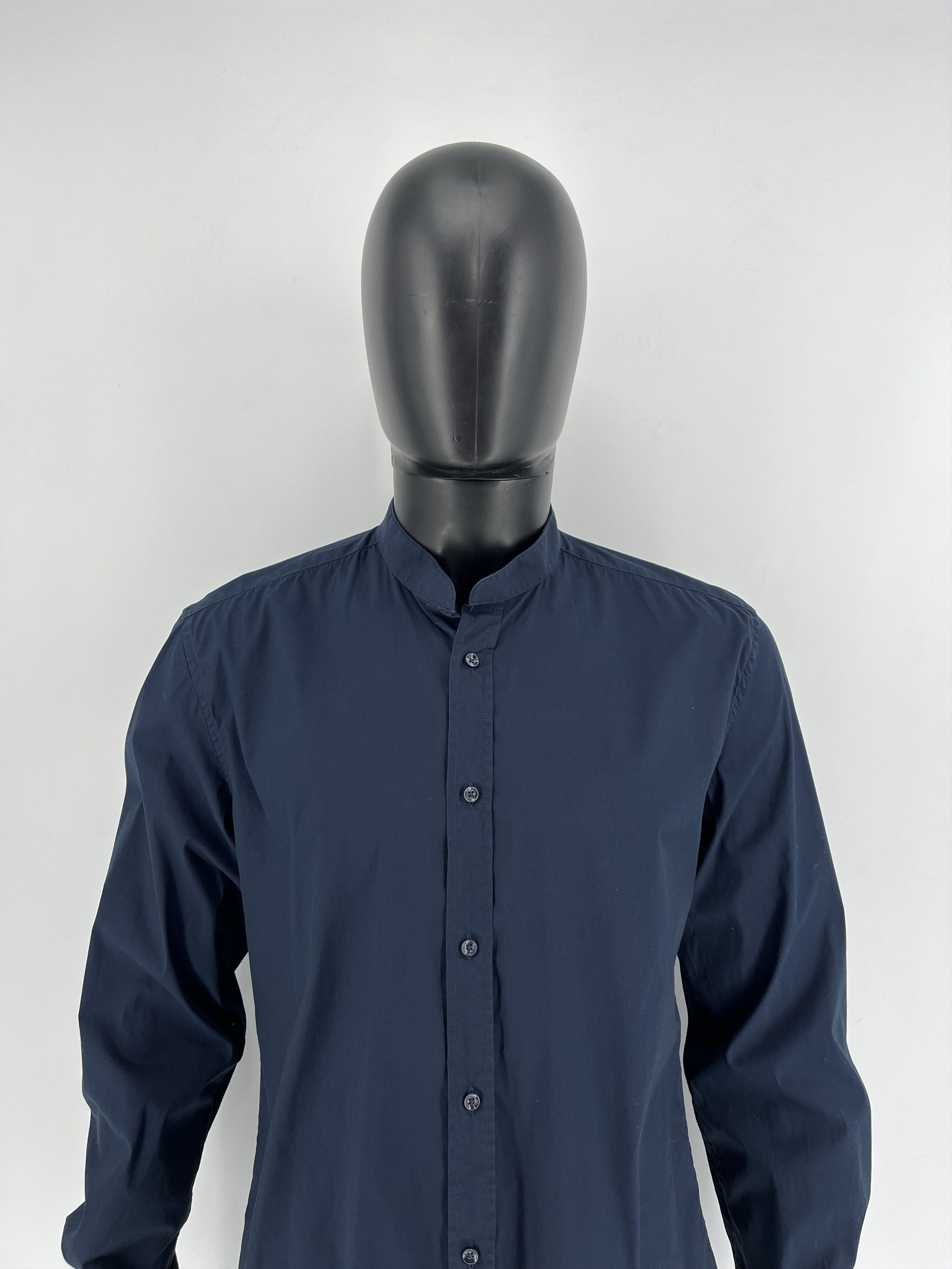 Antony Morato MENS ANTONY MORATO Slim Navy Black Button Casual Dress Shirt Size US L / EU 52-54 / 3 - 1 Thumbnail