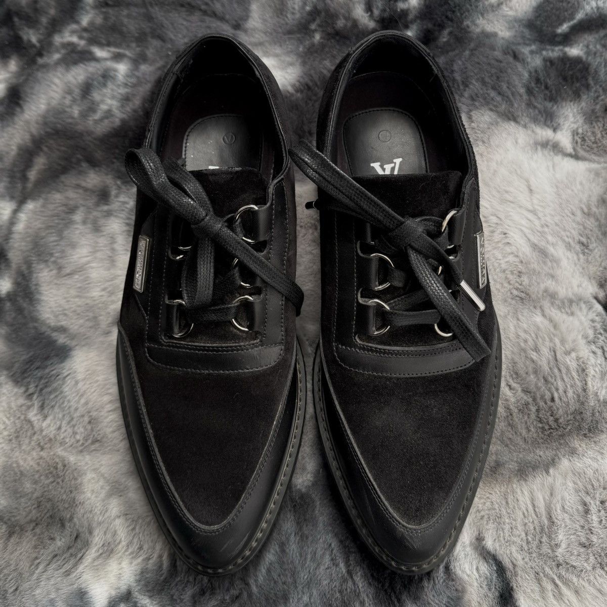 Louis Vuitton Louis Vuitton X Virgil Abloh creeper low Size US 6.5 / EU 39-40 - 3 Thumbnail