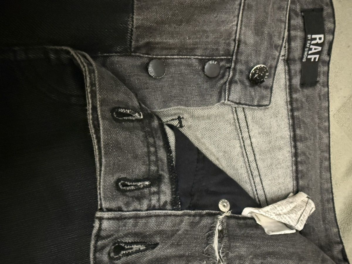 Raf by Raf Simons RAF Simons two tone stitched denim Size US 30 / EU 46 - 9 Thumbnail