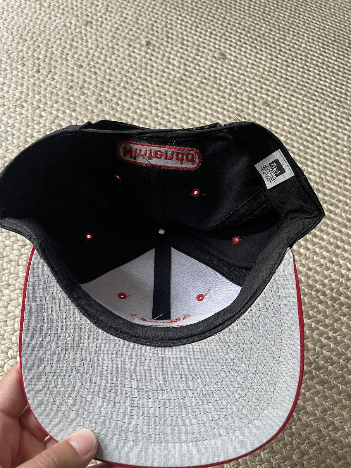 Nintendo × Vintage Vintage Nintendo power fest 1994 snapback hat Size ONE SIZE - 2 Thumbnail