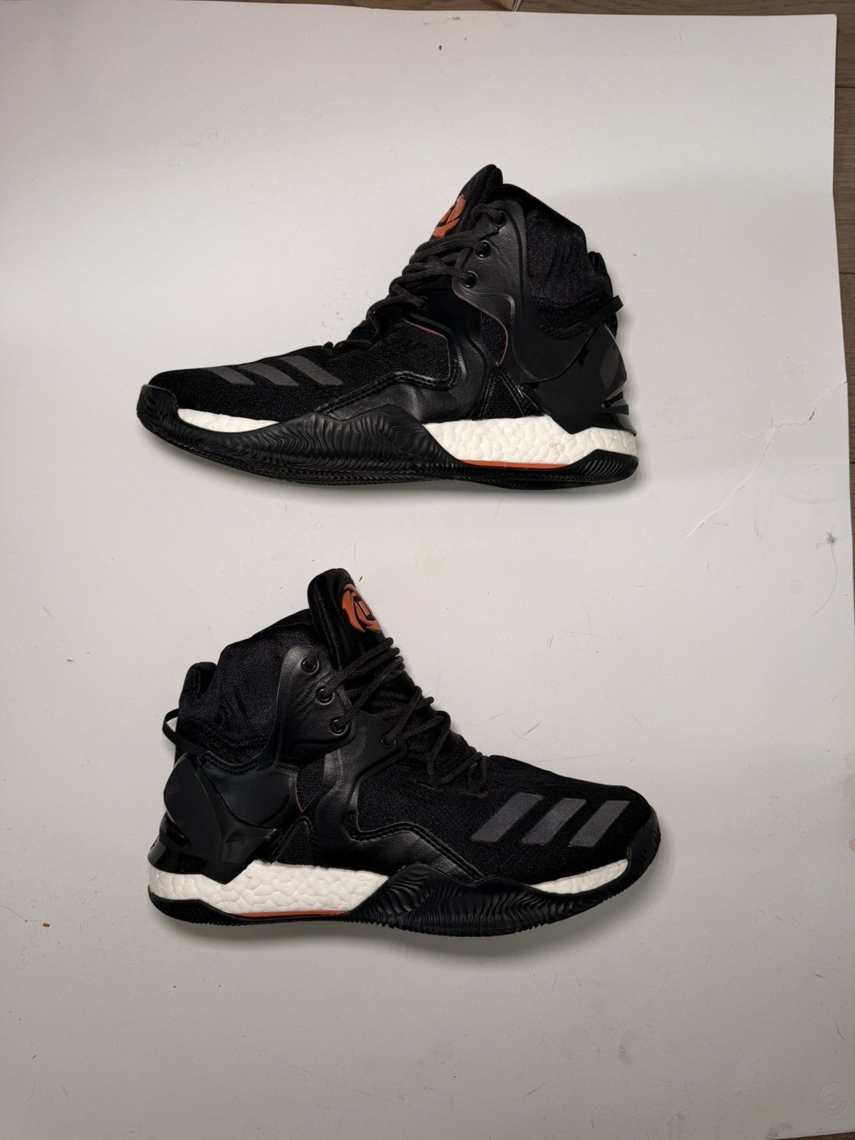 Adidas RARE Adidas D Rose 7 PK Black B49511 US men size 8 Size US 8 / EU 41 - 2 Thumbnail