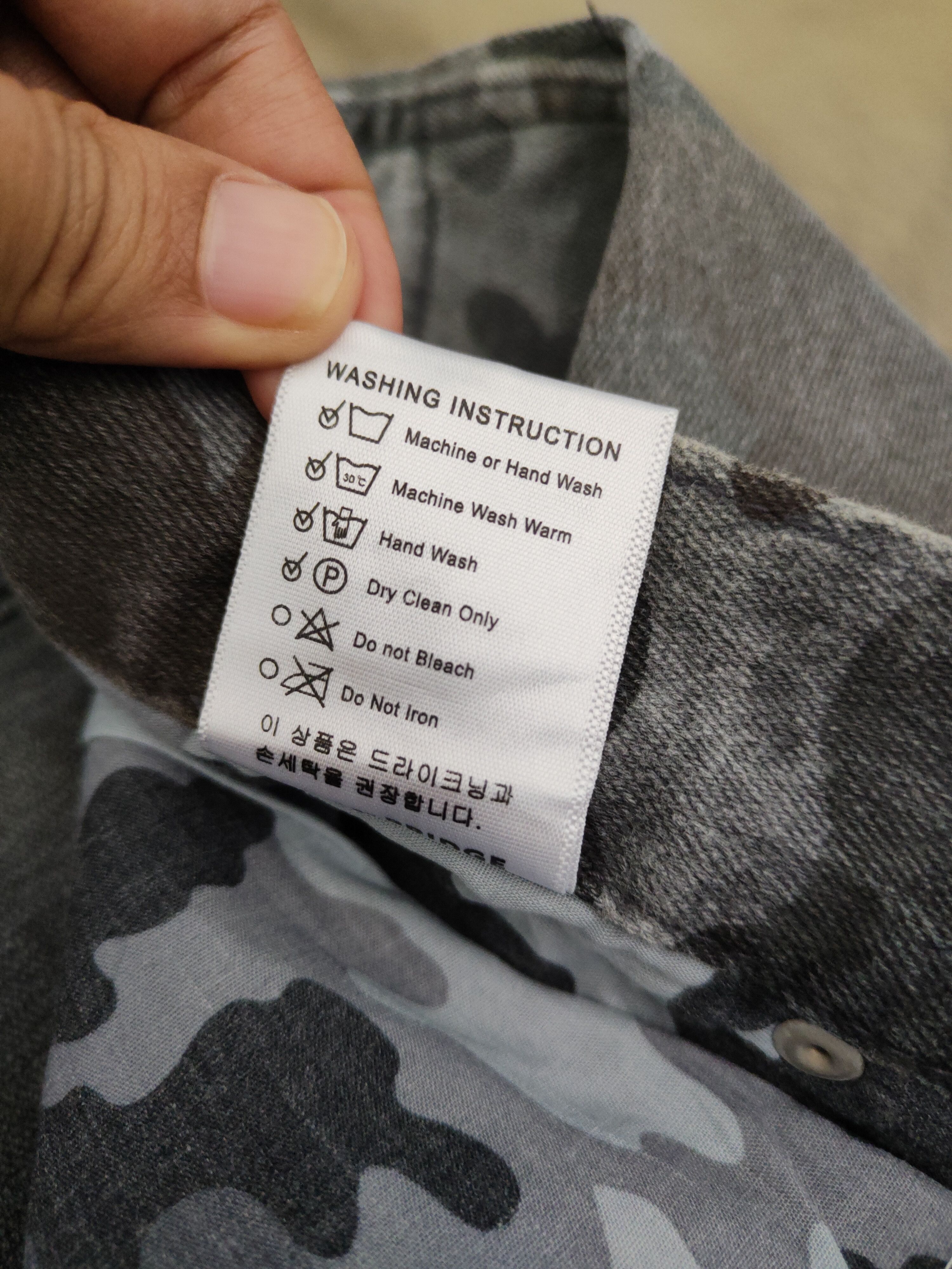 Japanese Brand DLL Bridge Camo Distressed Ripped Skinny cargo pants #192 Size 30" / US 8 / IT 44 - 13 Thumbnail