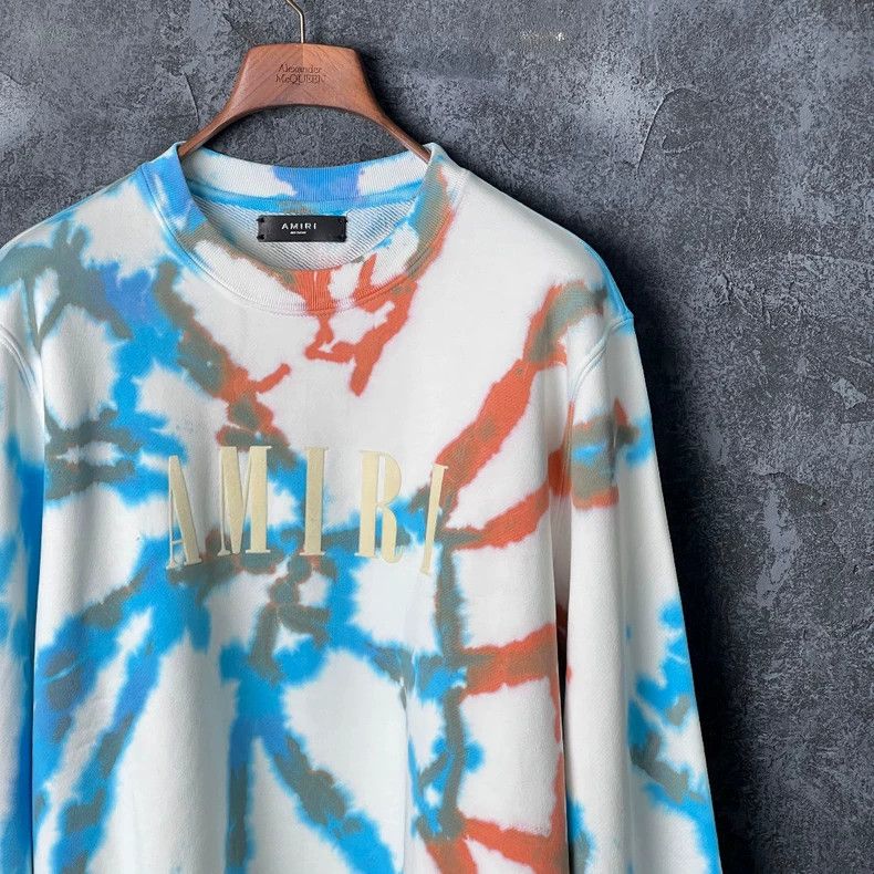 Amiri Amiri Tie-Dye Cotton Sweatshirt Size US M / EU 48-50 / 2 - 3 Thumbnail