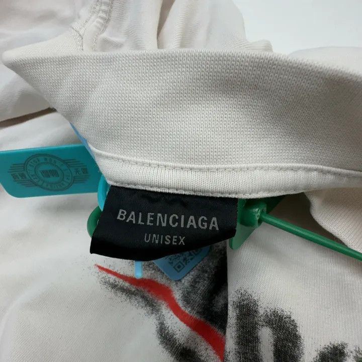 Balenciaga Balenciaga SS24 Letter Print Crew Neck T-Shirt 0079-2507 Size US XS / EU 42 / 0 - 4 Thumbnail