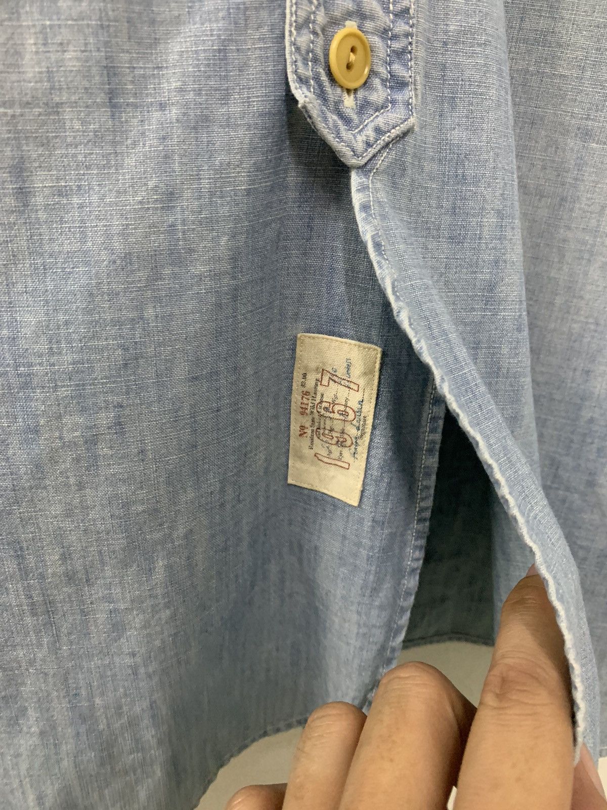Ralph Lauren Ralph Lauren Workers Denim Shirt Size US M / EU 48-50 / 2 - 3 Thumbnail
