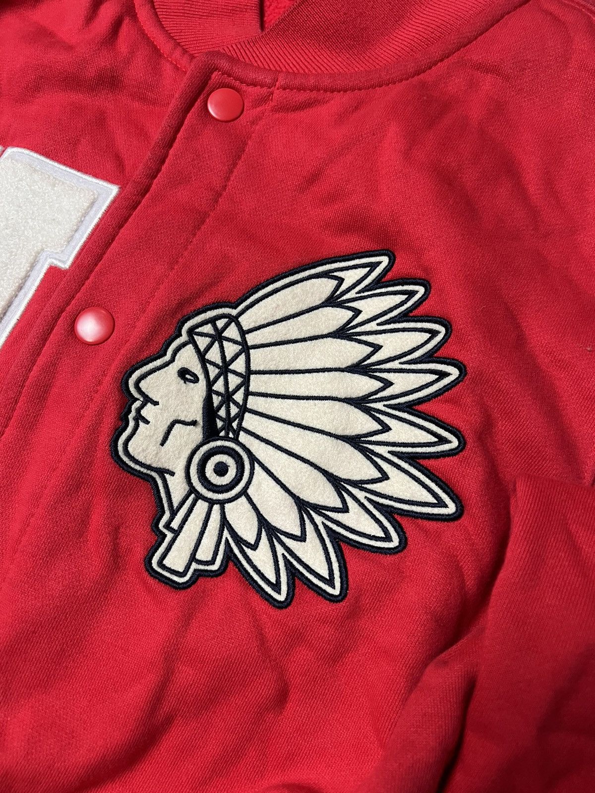 Undefeated Undefeated Red Varsity Jacket Size US S / EU 44-46 / 1 - 6 Thumbnail