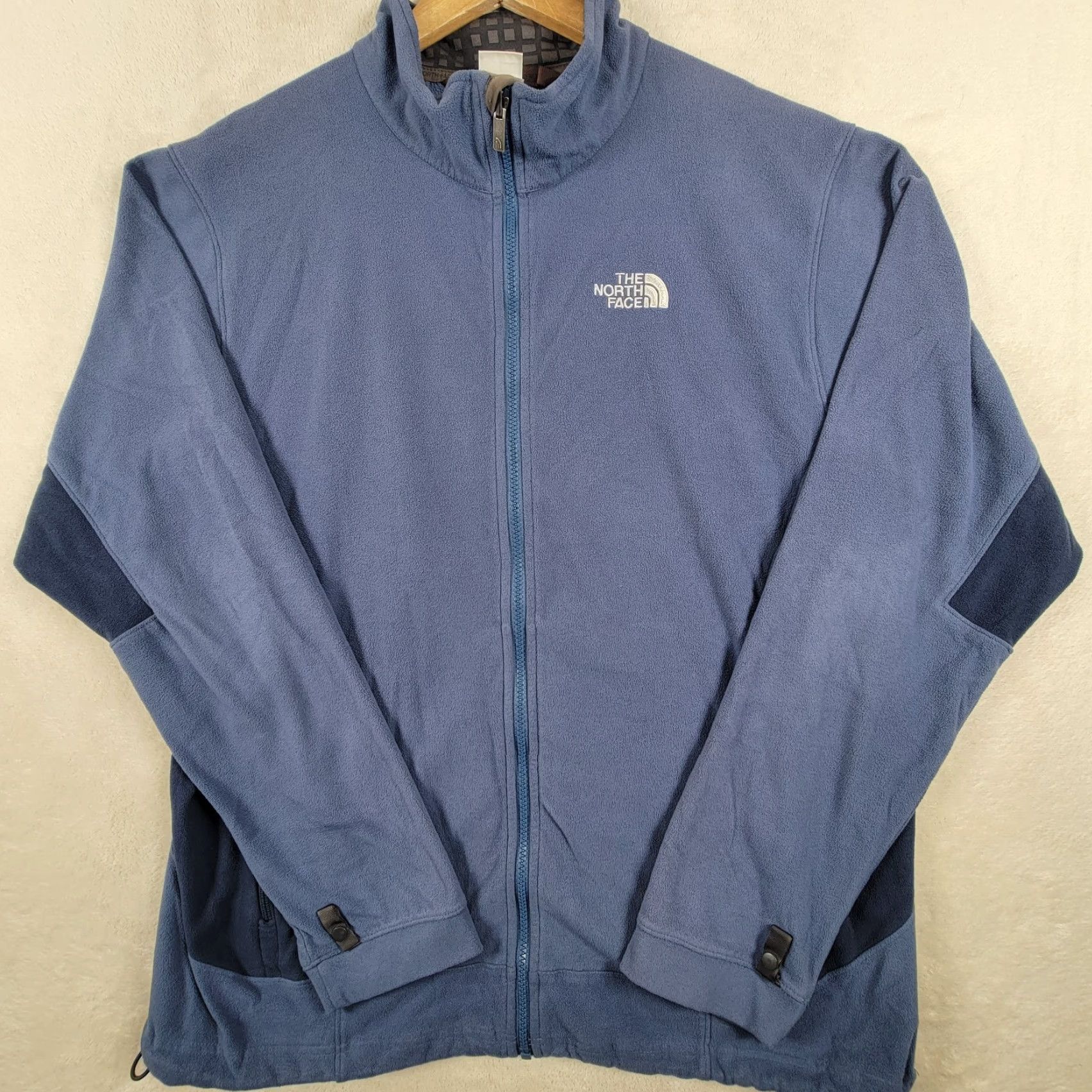 The North Face The North Face Jacket Men Blue Fleece Full Zip Large Parka Outdoor Ski Logo Size US L / EU 52-54 / 3 - 2 Thumbnail