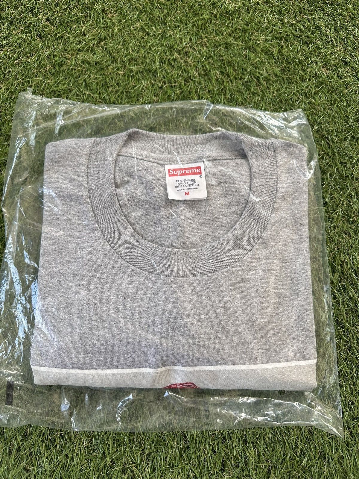 Supreme Supreme FW25 Playboi Carti Photo Tee Heather Grey Sz Medium Size US M / EU 48-50 / 2 - 4 Thumbnail