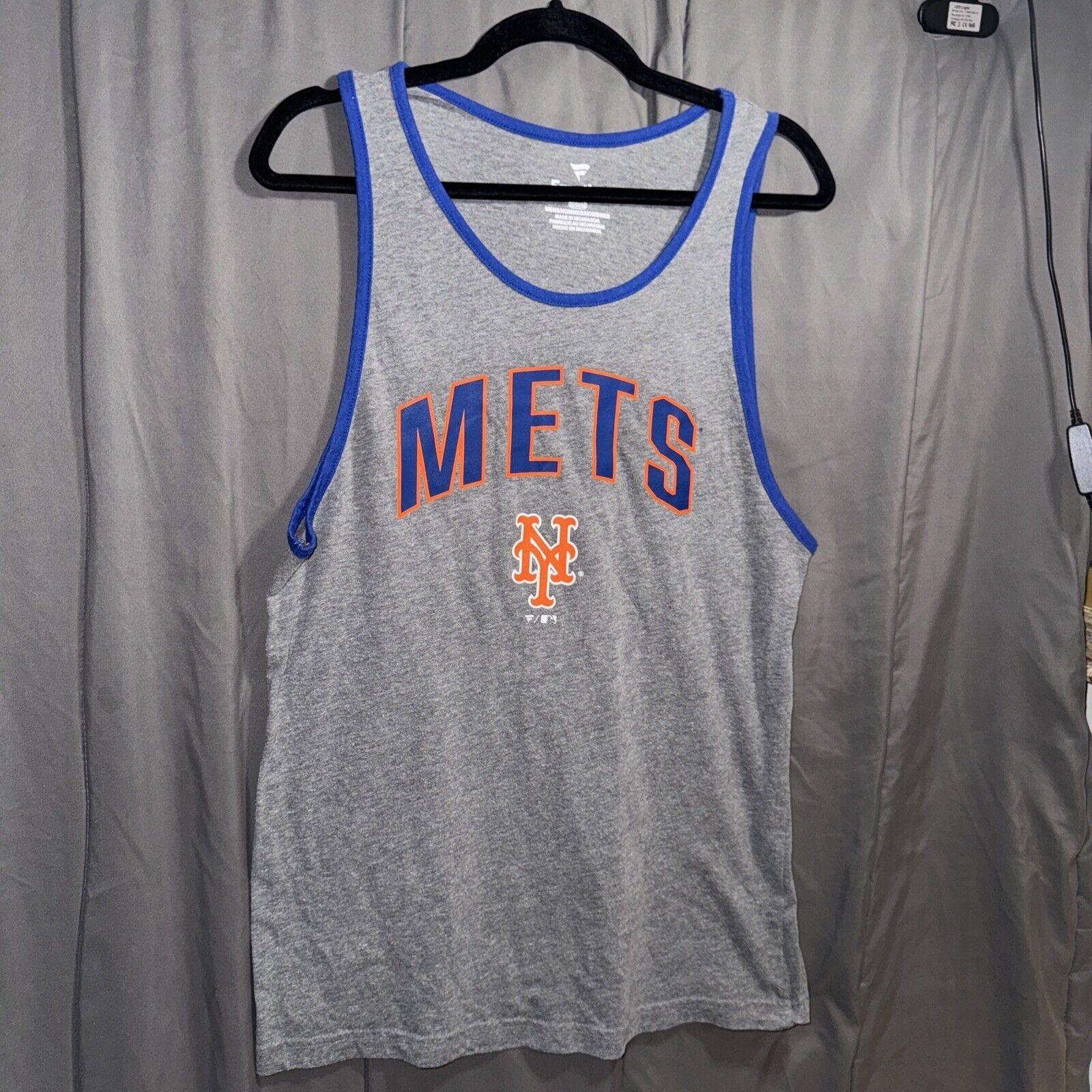 Other Men's Fanatics Heather Gray New York Mets Primary Tank Top Size US M / EU 48-50 / 2 - 4 Thumbnail