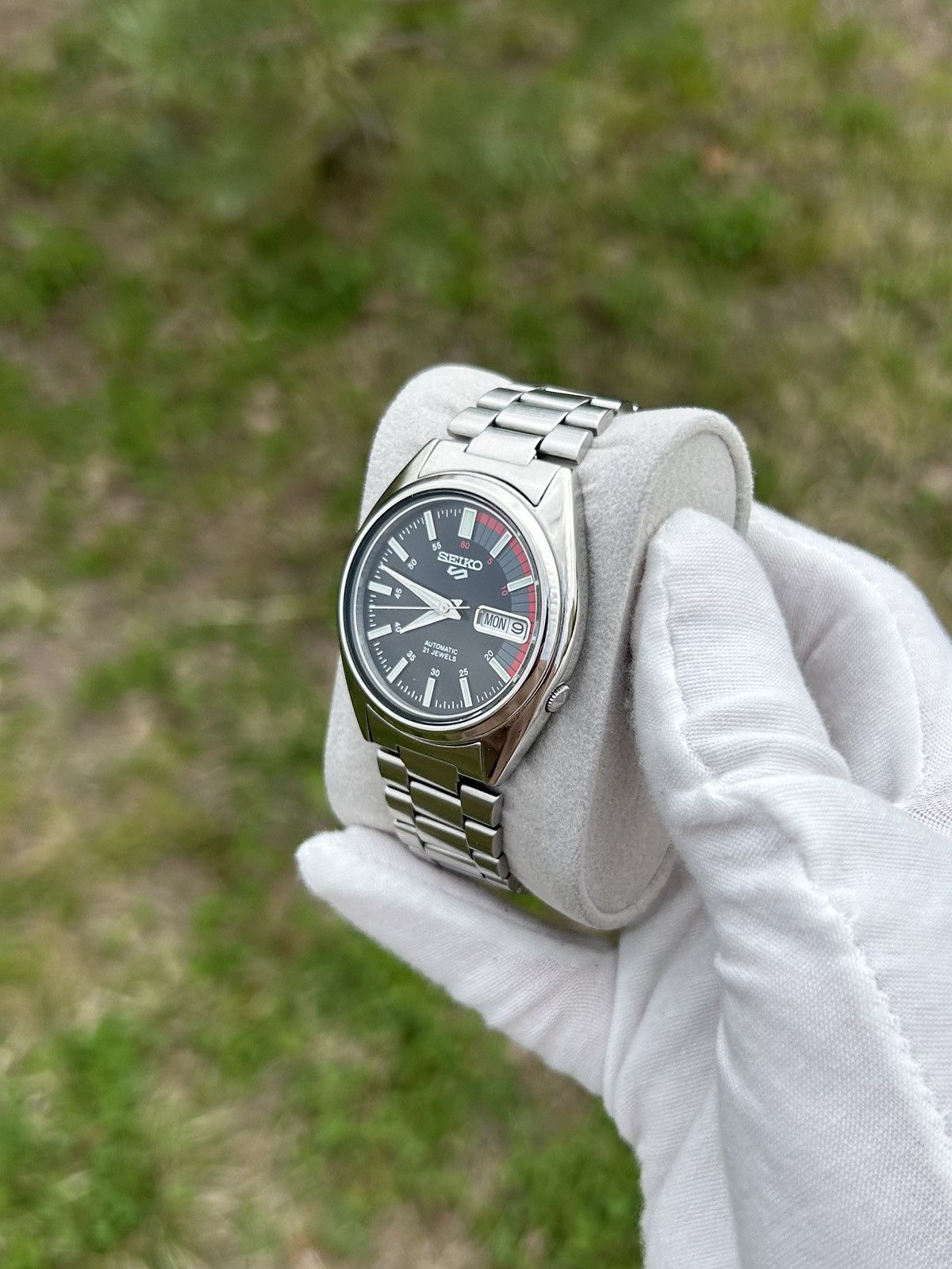 Seiko Vintage Seiko 5 Watch Automatic Mechanical Japan Made 2000's Size ONE SIZE - 14 Thumbnail