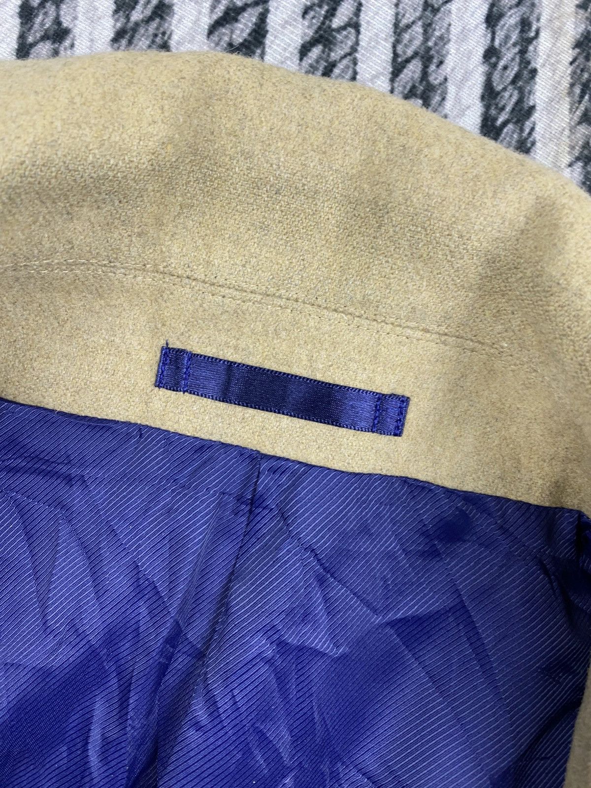 Kansai Yamamoto Vintage Kansai Man Double Collar Wool Overcoat Jacket Size US M / EU 48-50 / 2 - 12 Thumbnail