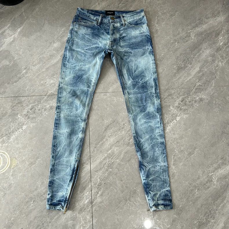 Fear of God Fear of God 5th Blue Water Ripple Jeans Size US 30 / EU 46 - 1 Thumbnail