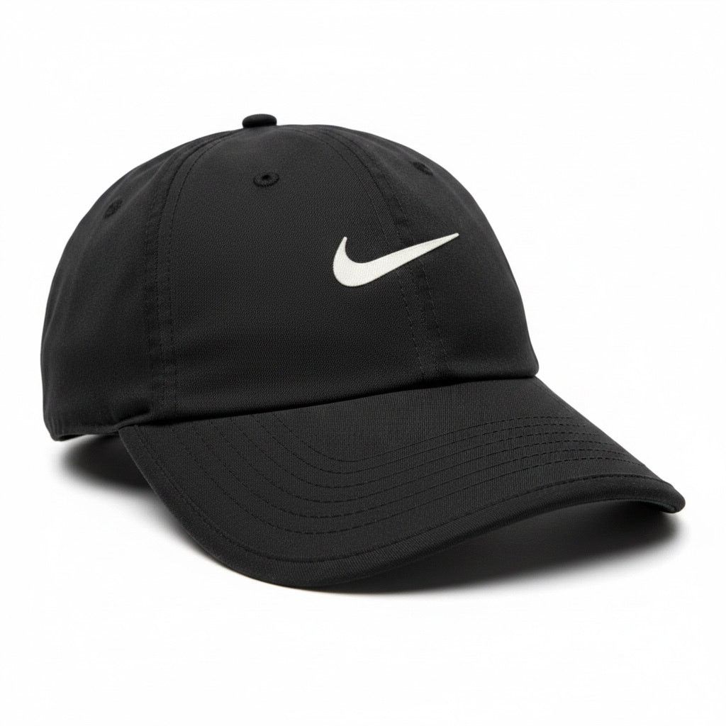 Nike Nike Featherlight Dri-FIT Running Cap Hat Black Adjustable Size ONE SIZE - 1 Thumbnail