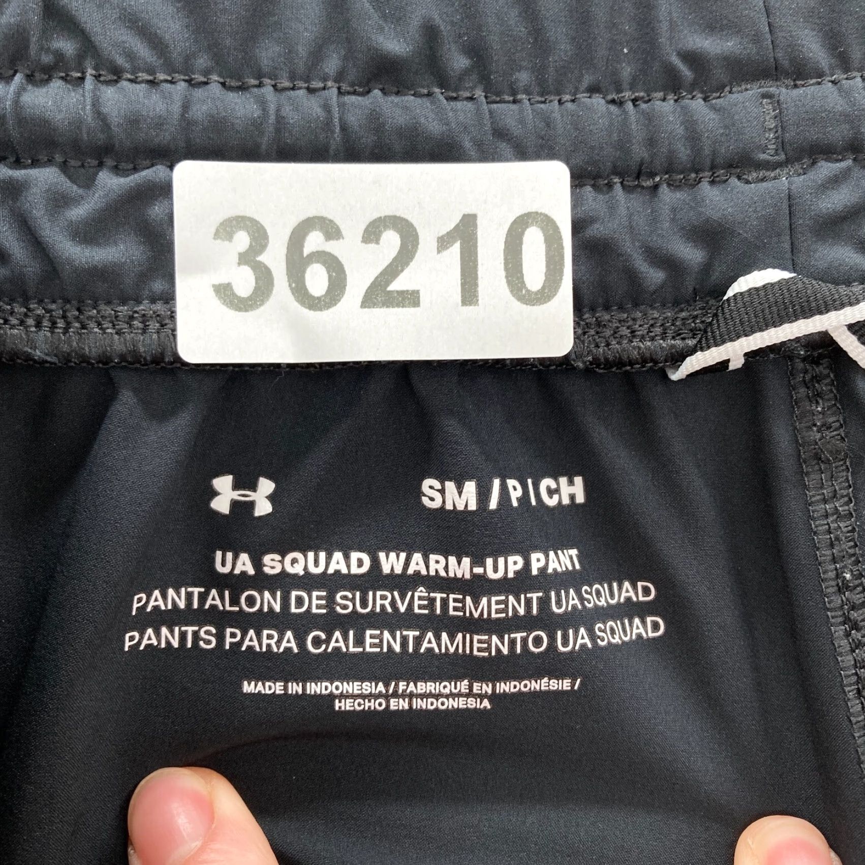 Under Armour Under Armour Squad Warm Up Jogger Pants Mens Small Black Performance Stretch Gym Size US 29 - 5 Thumbnail