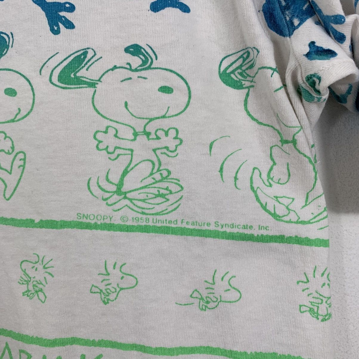 Vintage Vintage 90s SNOOPY PEANUTS Usa Overprint Knott’s BerryTshirt Size US XL / EU 56 / 4 - 4 Thumbnail