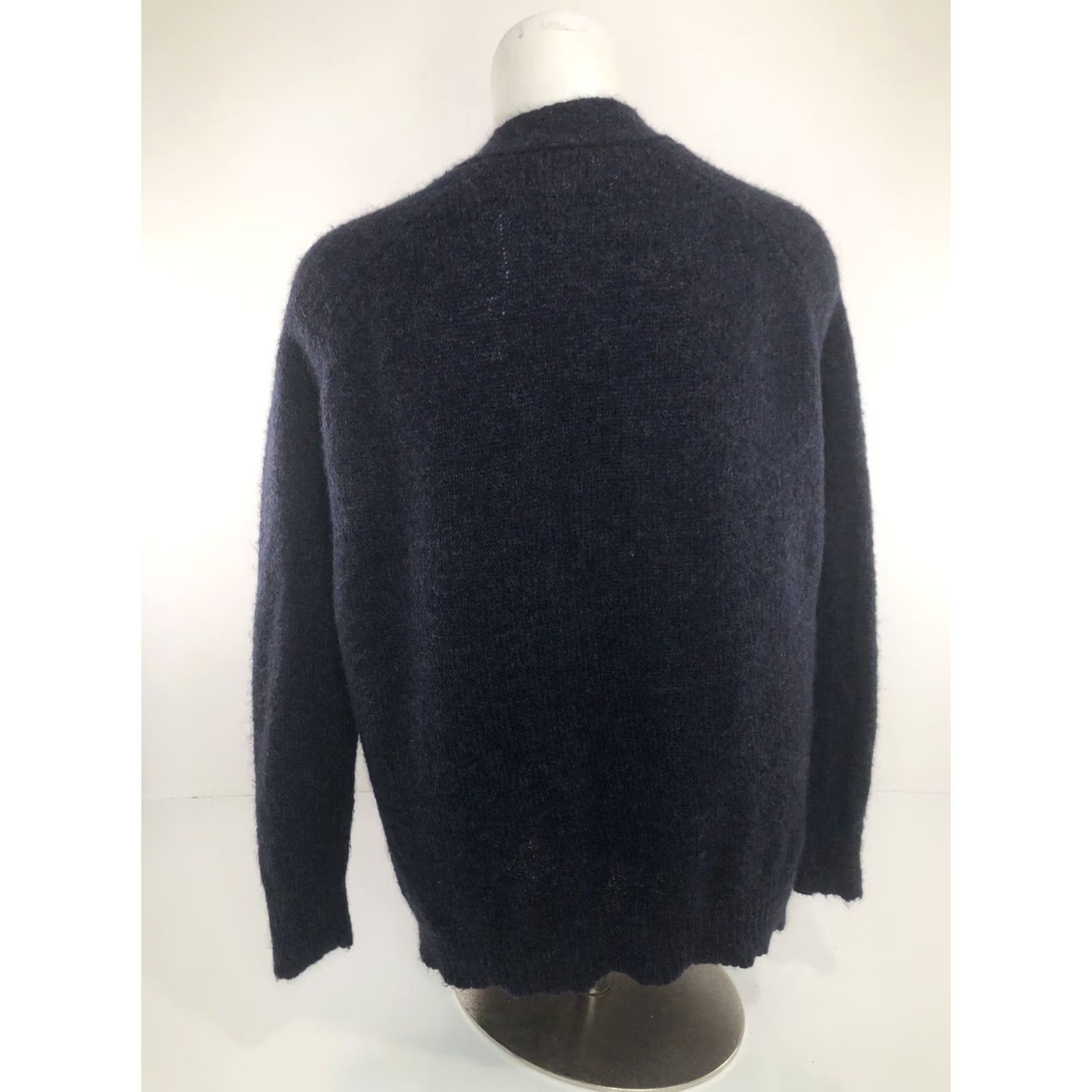 Ralph Lauren Ralph Lauren / Denim & Supply / Cardigan / Women / XL / Blue / Mohair / Italian Yarn / Sweater Size XL / US 12-14 / IT 48-50 - 4 Thumbnail