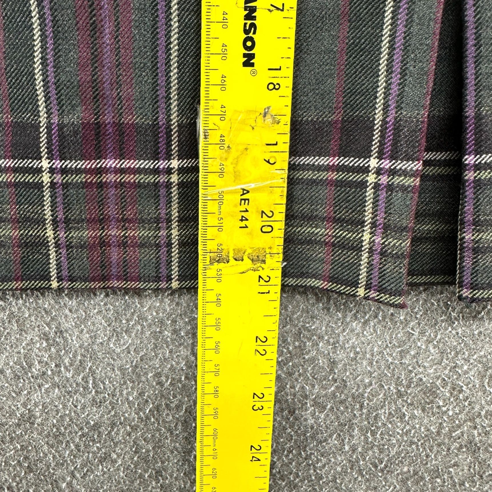 Brooks Brothers Brooks Brothers Skirt Womens 4 Midi Wool Plaid Multicolor 80s 90s Business Casual Pencil Womens Size 27" / US 4 / IT 40 - 7 Thumbnail
