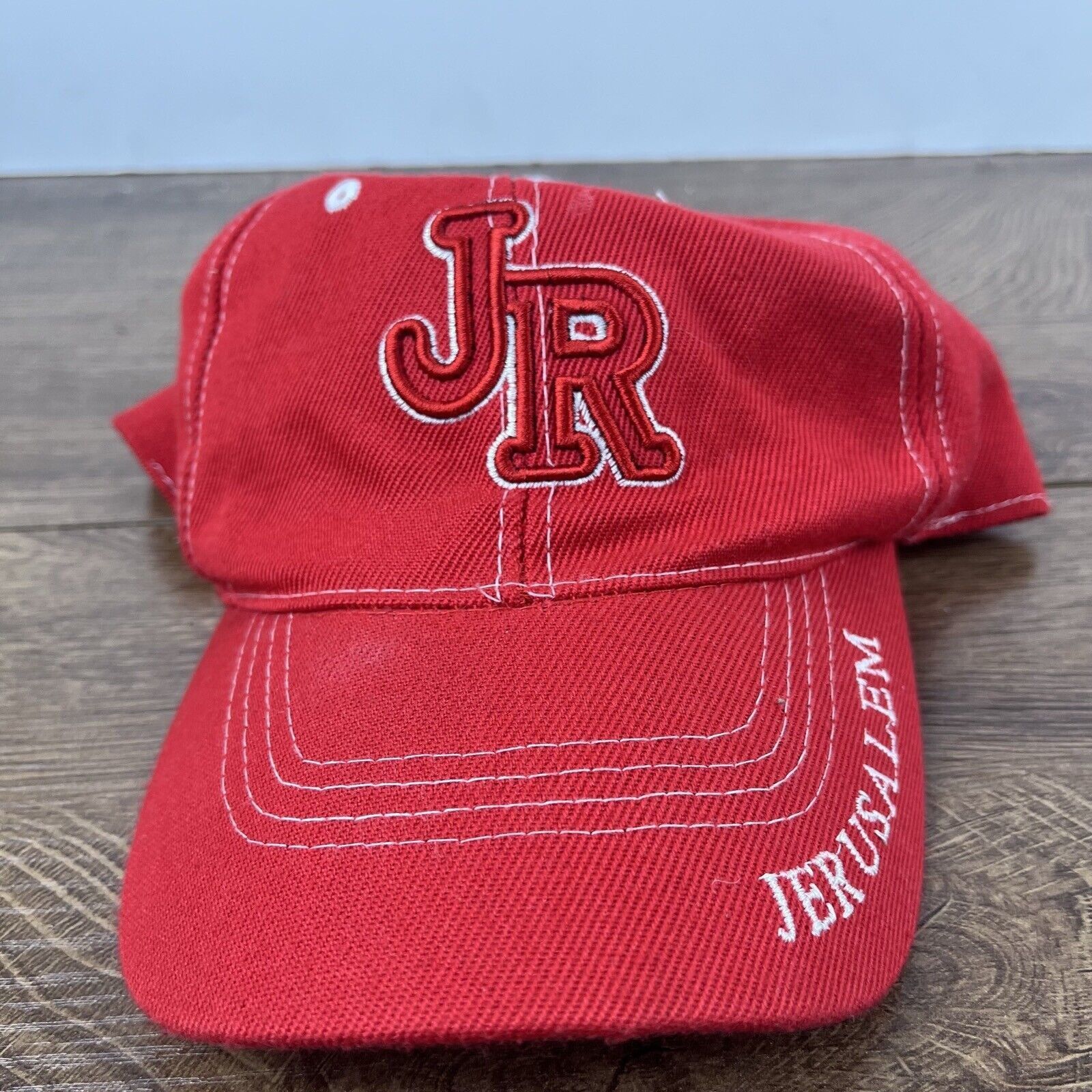 Other Jerusalem Hat Jerusalem Cap Hat Red Hat Adjustable Hat Red A Size ONE SIZE - 2 Thumbnail