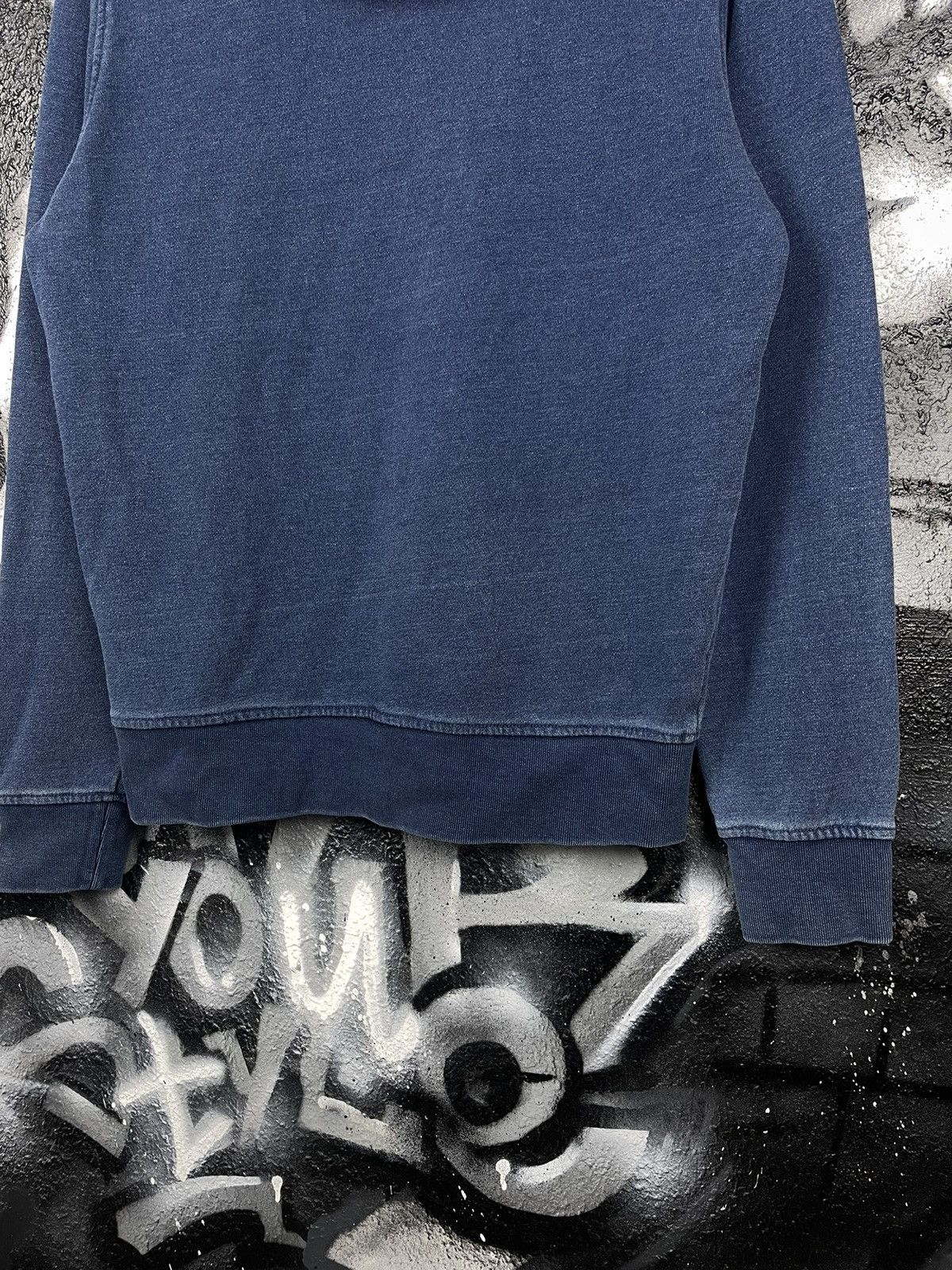 Gap × Vintage GAP Big Logo Denim Style Hoodie Size US S / EU 44-46 / 1 - 8 Thumbnail