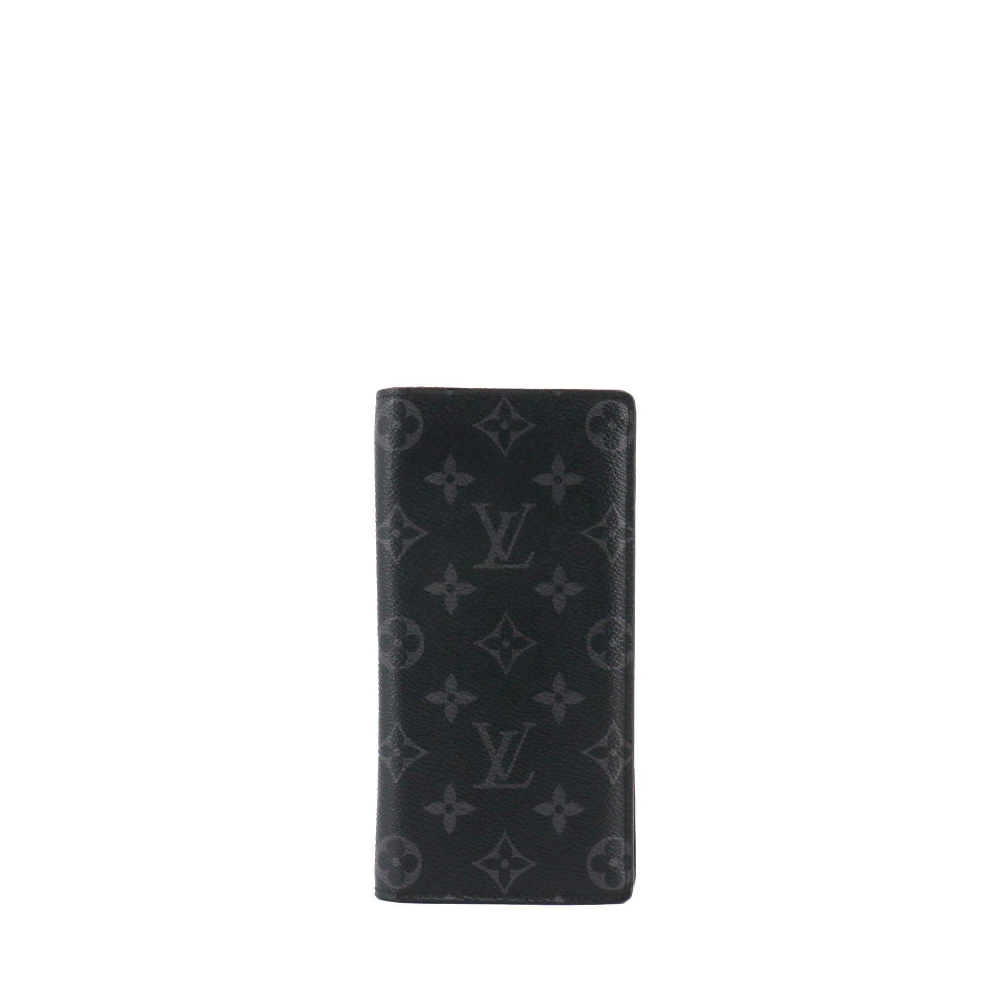 Louis Vuitton LOUIS VUITTON - Louis Vuitton Brazza wallet in eclipse monogram canvas Size ONE SIZE - 1 Thumbnail