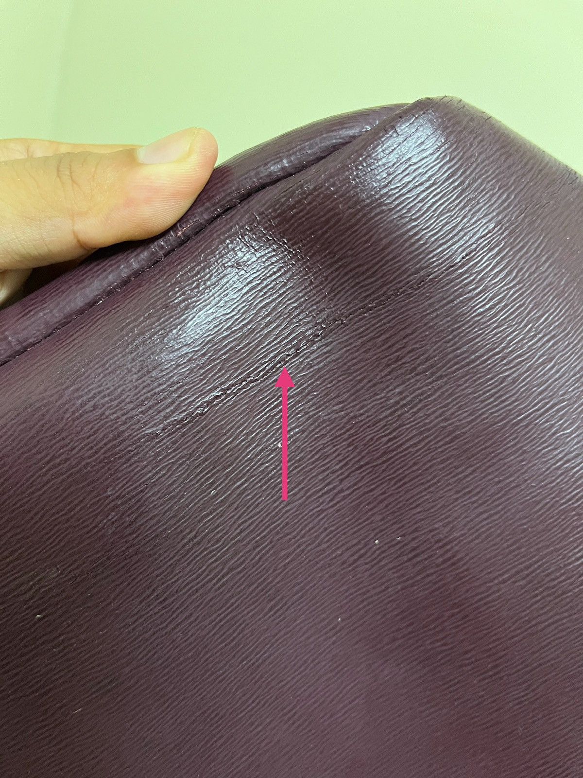 Lauren Ralph Lauren Lauren Ralph Lauren Cowhide Burgundy Size ONE SIZE - 13 Thumbnail