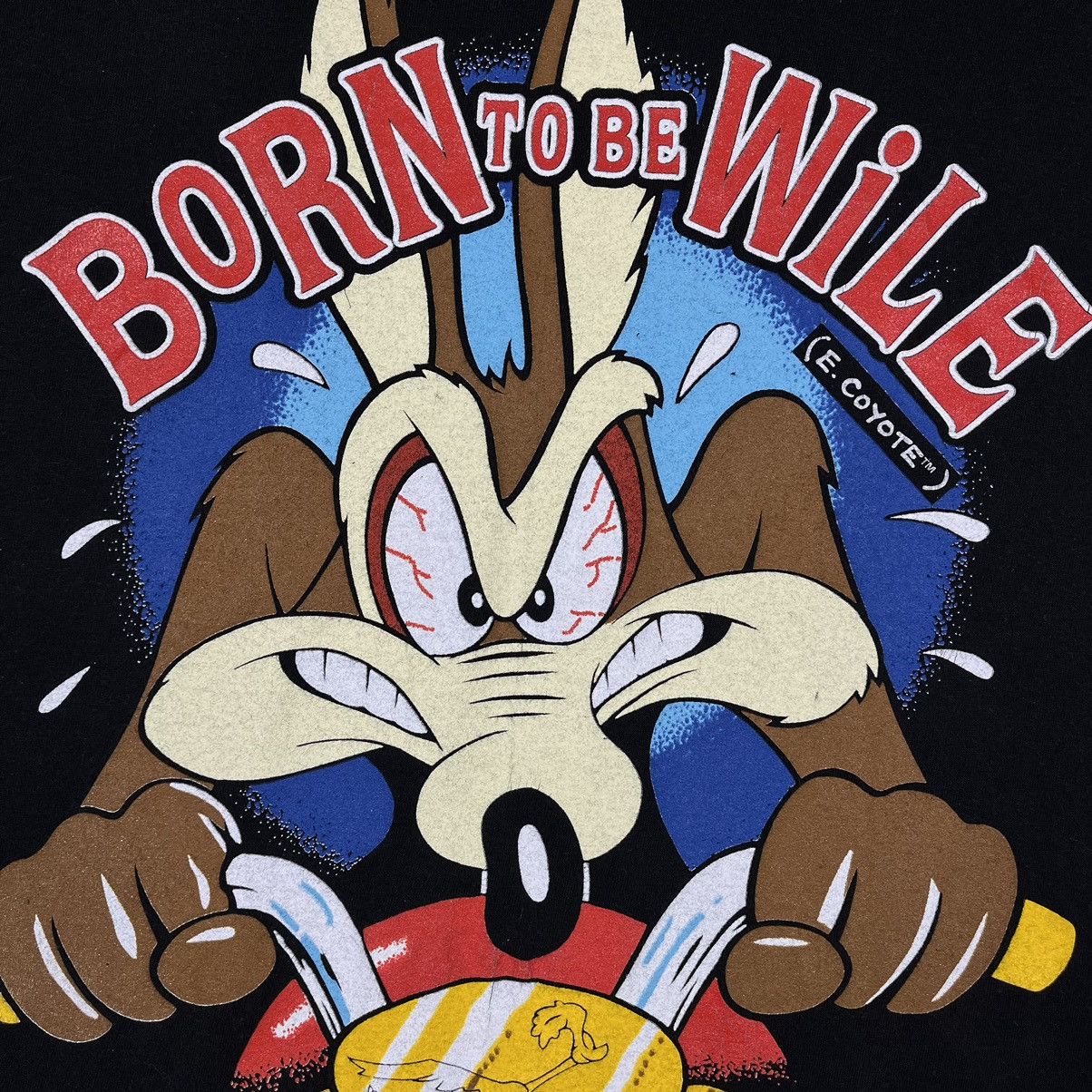 Cartoon Network × Vintage × Warner Bros Vintage Warner Bros Wile E Coyote cartoon rare tee 1989 Size US L / EU 52-54 / 3 - 3 Thumbnail