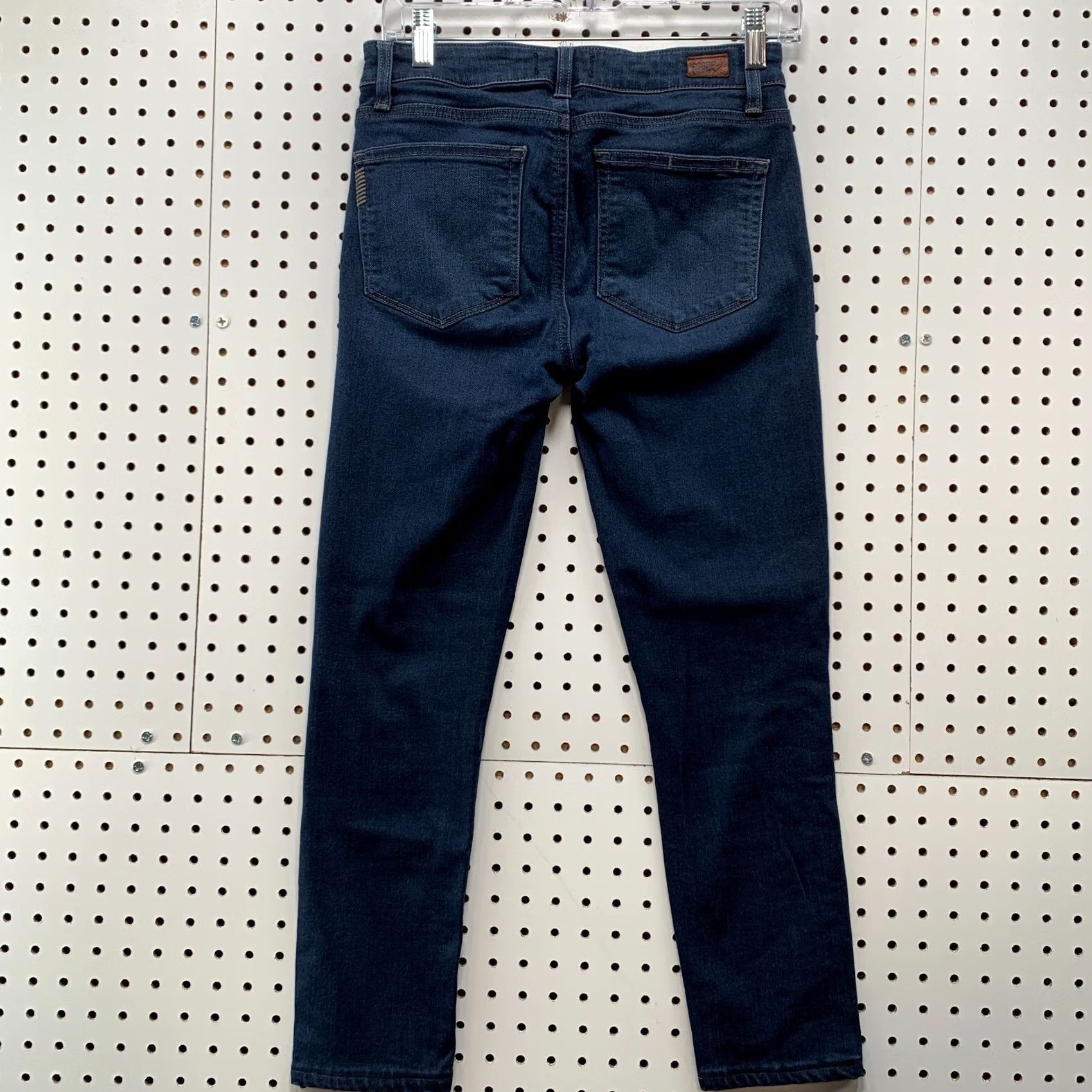 Paige Paige Jeans Womens Verdugo Ankle Blue Denim Dark Wash 27X25 Casual Regular Denim Type Jeans Women Mens Womens Size 27" / US 4 / IT 40 - 7 Thumbnail