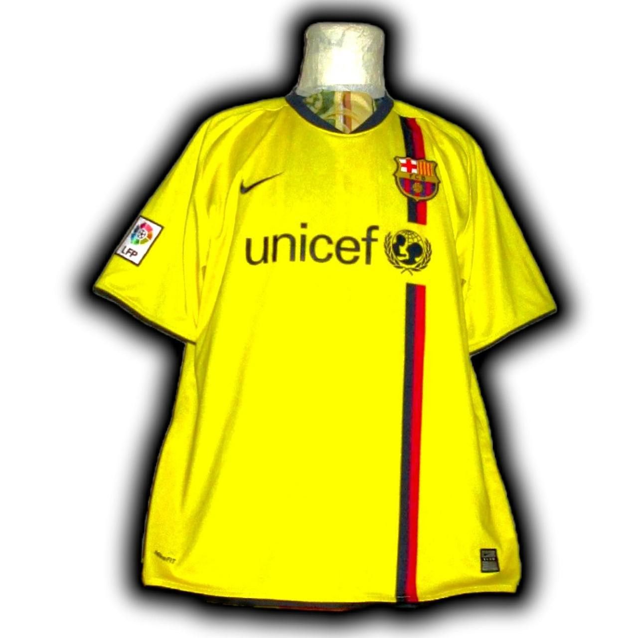 Nike Fc Barcelona 2008 2009 - 2010 Third Shirt Jersey fcb barca Size US XL / EU 56 / 4 - 3 Thumbnail