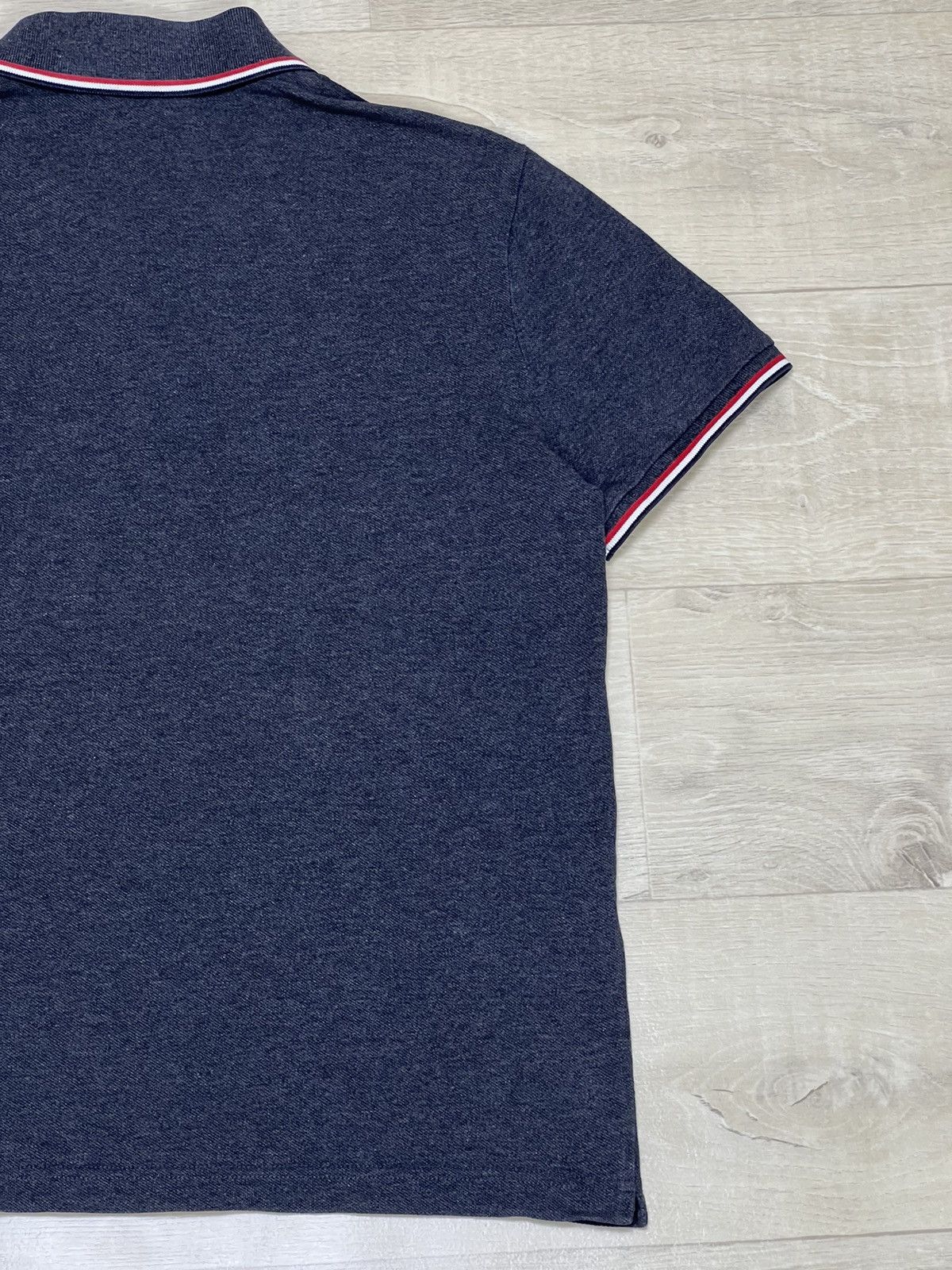 Moncler MONCLER Polo Shirt Cotton Short Sleeve Logo Patch Size US S / EU 44-46 / 1 - 6 Thumbnail