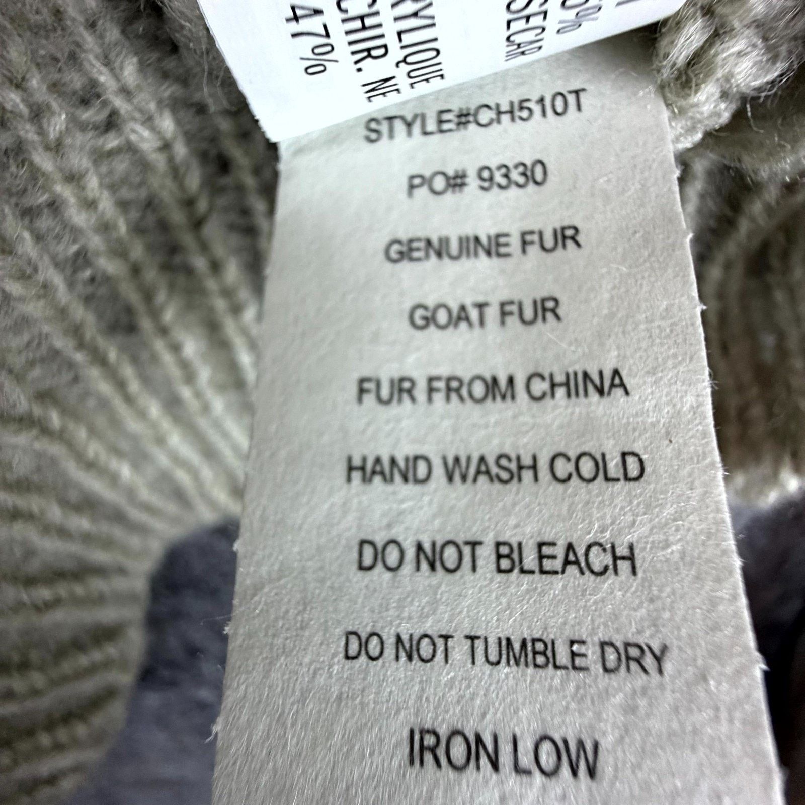 English Factory English Factory Fuzzy Knit Sweater XS Heather Gray Eyelet Size XS / US 0-2 / IT 36-38 - 6 Thumbnail
