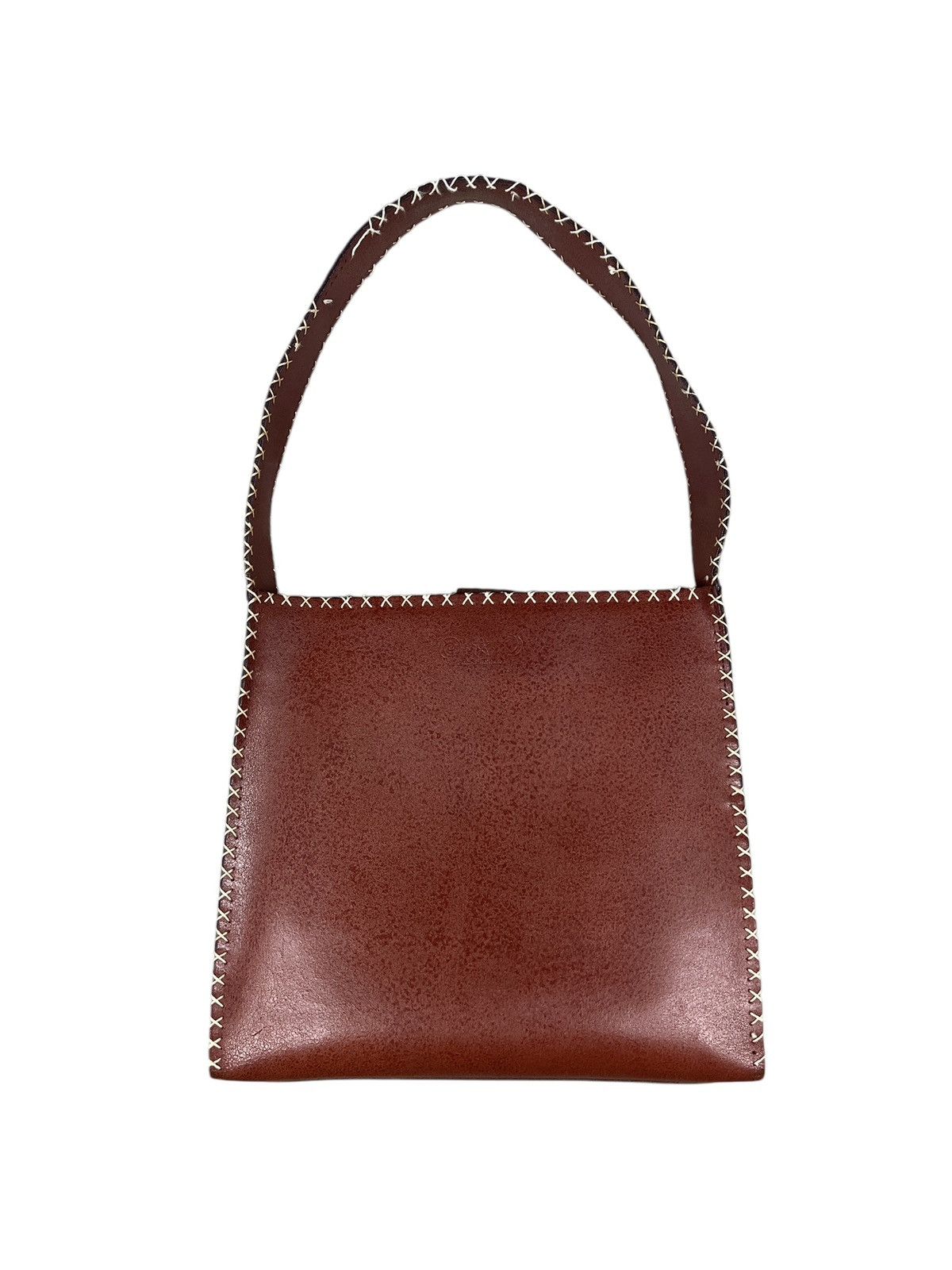 Issey Miyake 1990 Tsumori Chisato Leather Handbag Size ONE SIZE - 2 Thumbnail