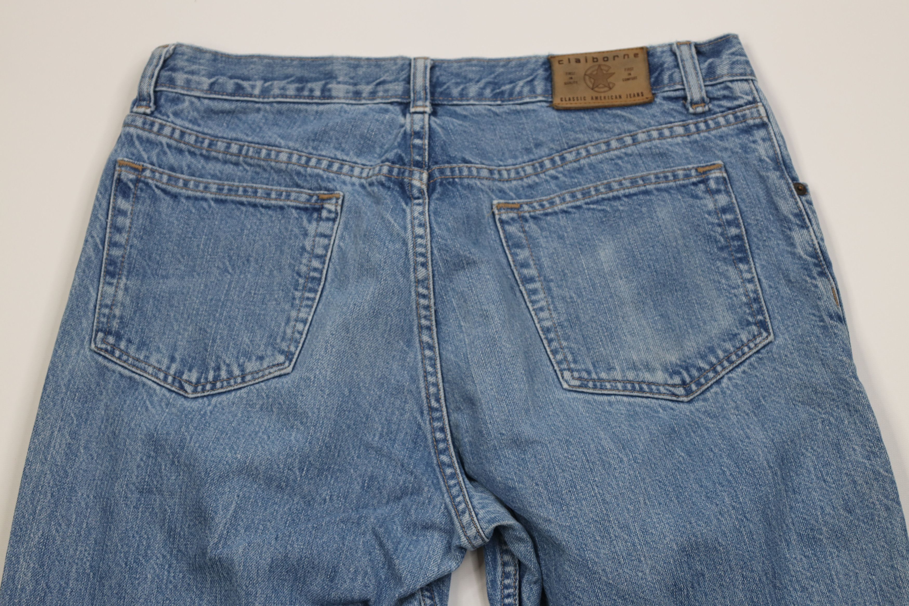 Vintage Vintage 90s Streetwear Straight Leg Denim Jeans Blue USA Size US 32 / EU 48 - 10 Thumbnail