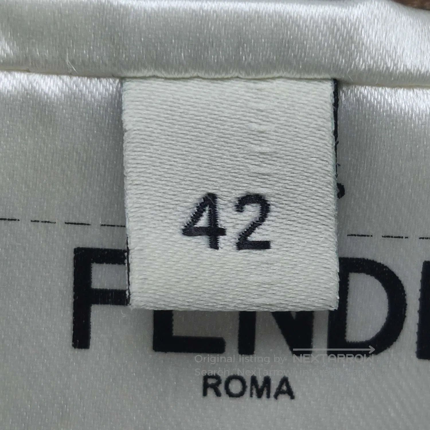 Fendi Fendi XS Brown FF Logo Short. Size M / US 6-8 / IT 42-44 - 3 Thumbnail