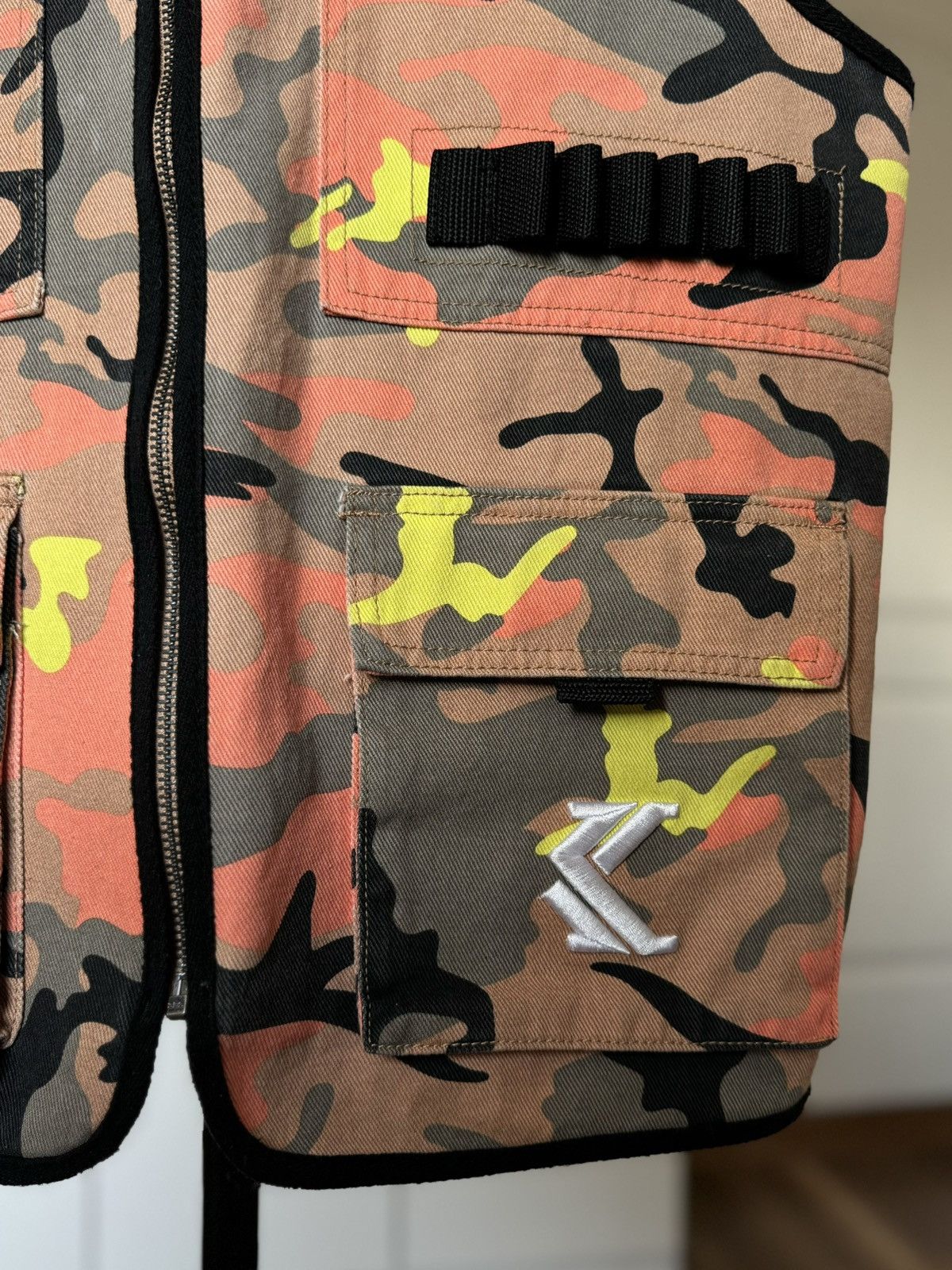 Karl Kani × Vintage Vintage Kark Kani Utility Camo Vest Size US M / EU 48-50 / 2 - 2 Thumbnail