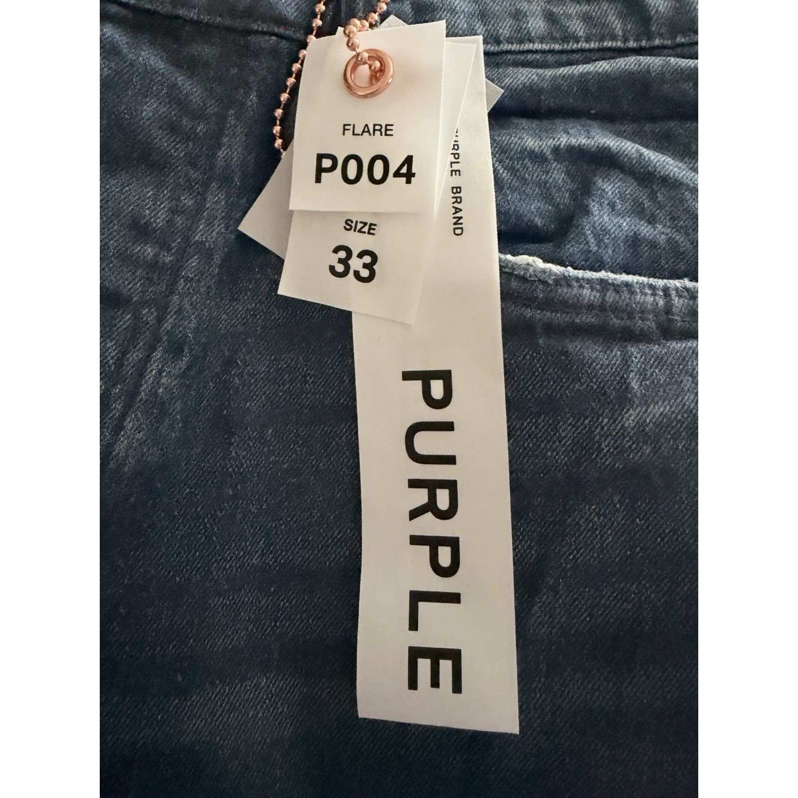 Purple Brand Purple Brand Jeans Coated Men Slim Fit Flare Blue Size 33/32 Size US 33 - 8 Thumbnail