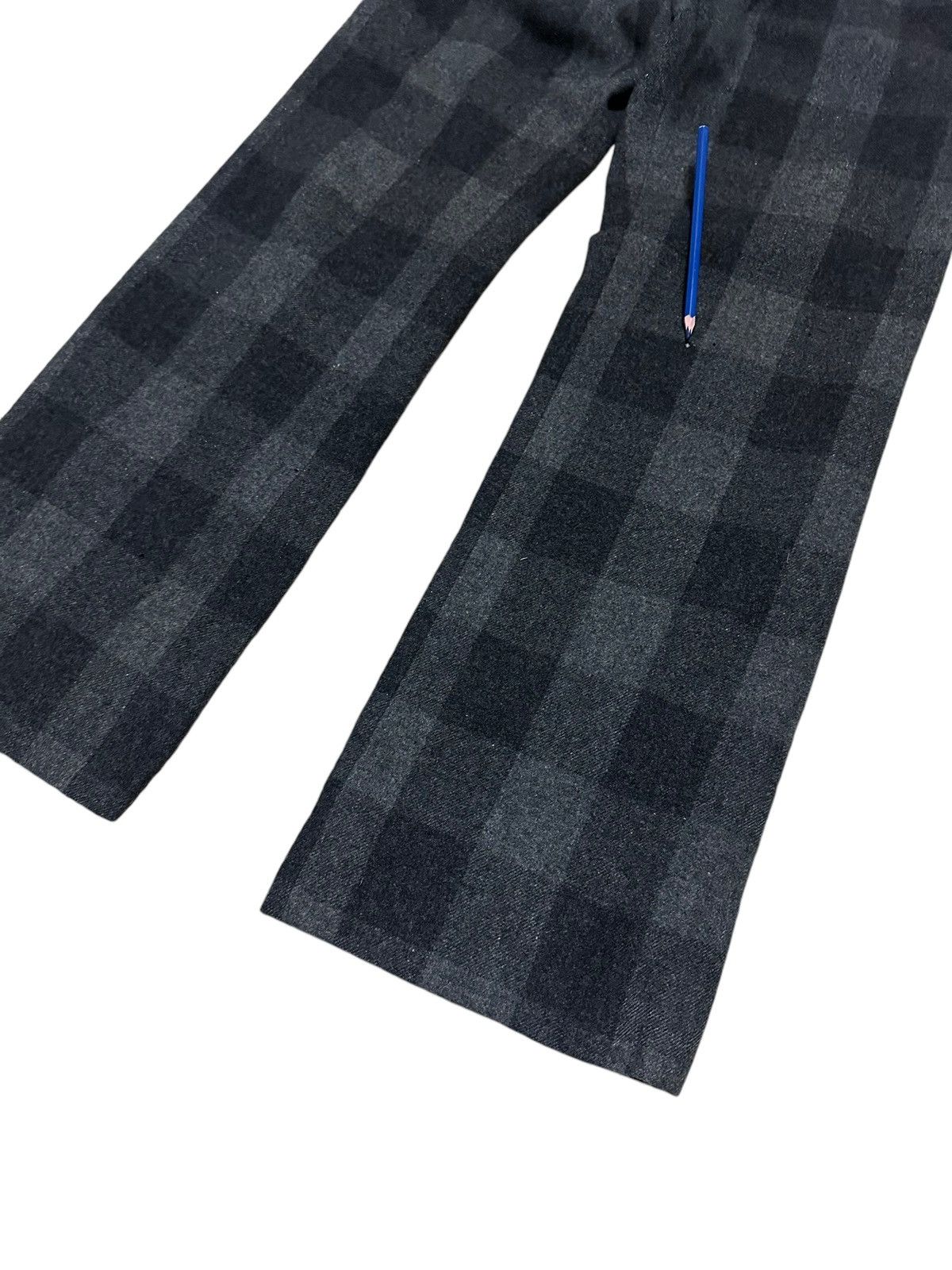 Japanese Brand × PPFM 🇯🇵 Vintage Japan PPFM Checked Gothic Punk Pants Size US 29 - 5 Thumbnail